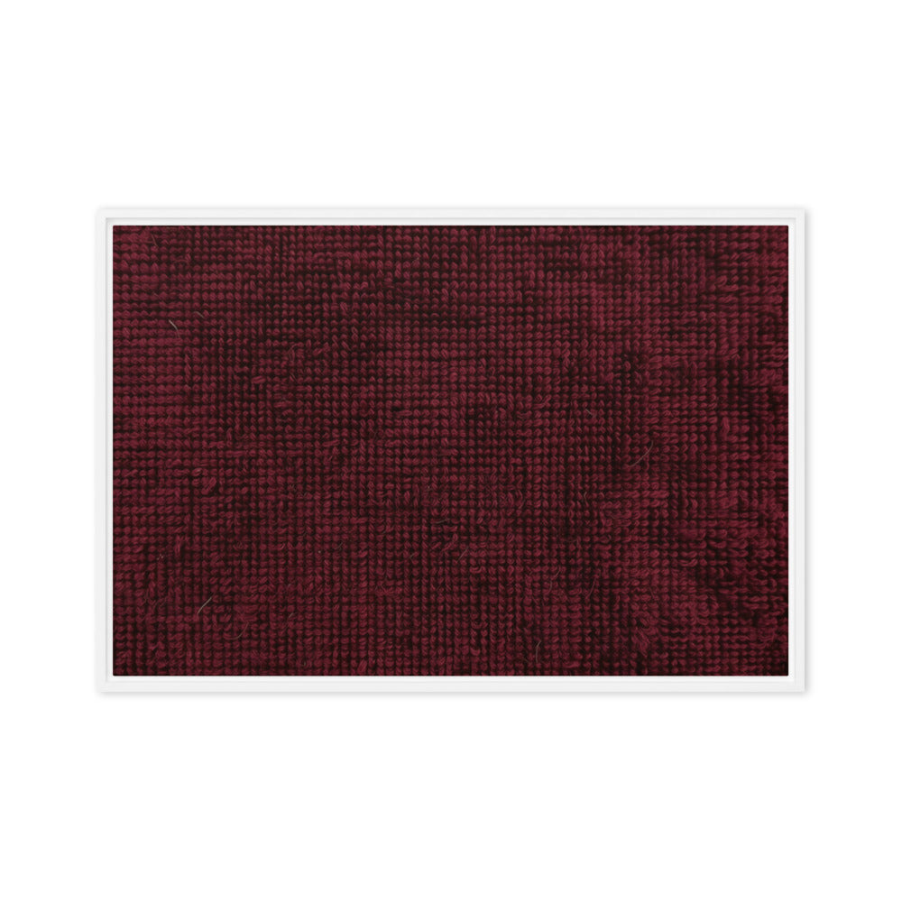 PRIORAT — Framed Canvas, White, 24×36