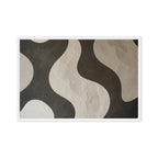 TWILL — Framed Canvas, White, 24×36