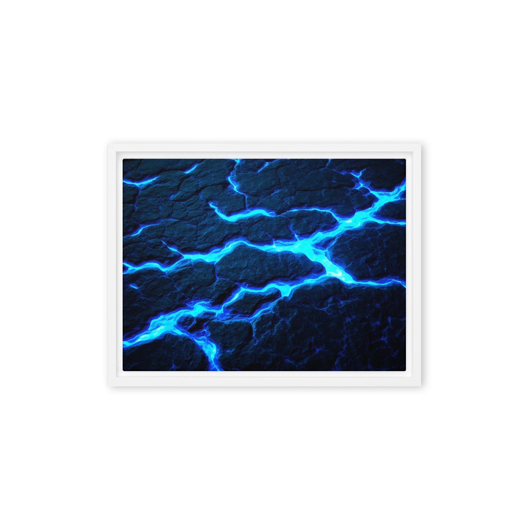 Dacite framed canvas print image for product listing in black frame, 16 x 16 inch universal size