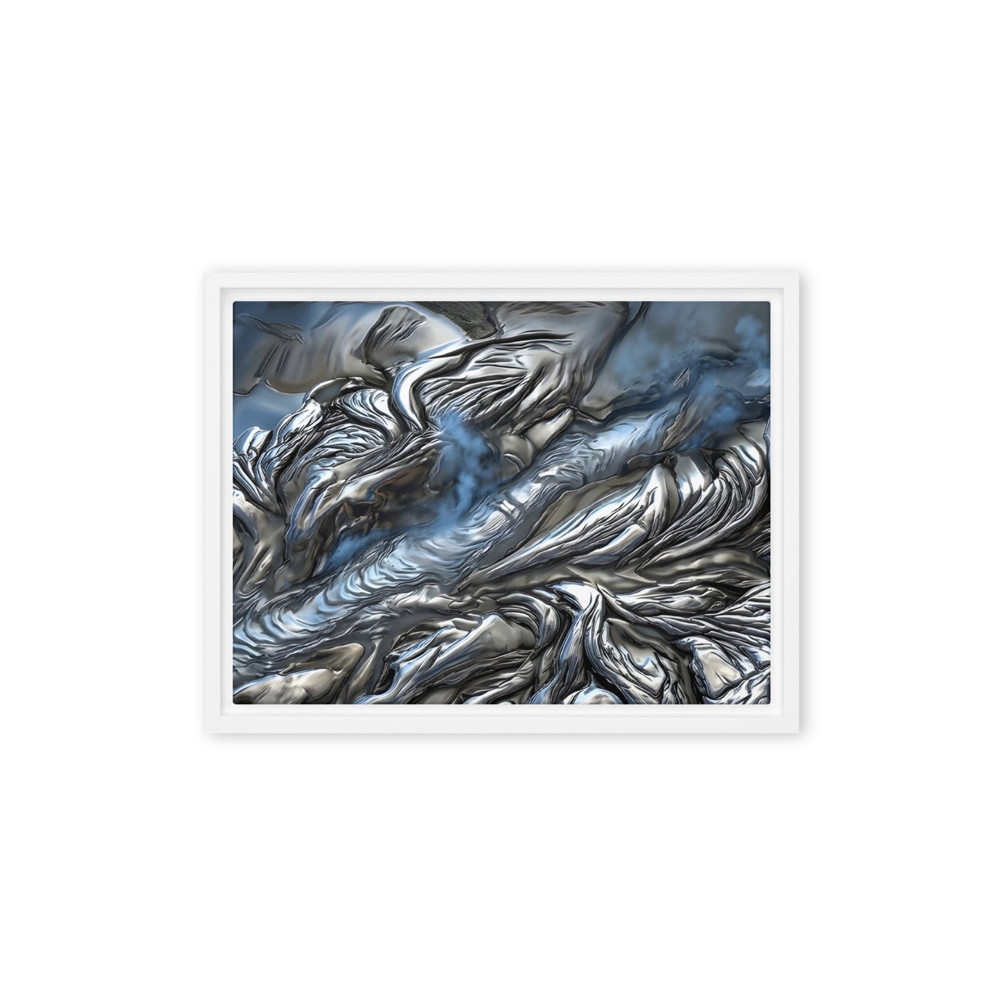 Andesite framed canvas print image for product listing in black frame, 16 x 16 inch universal size