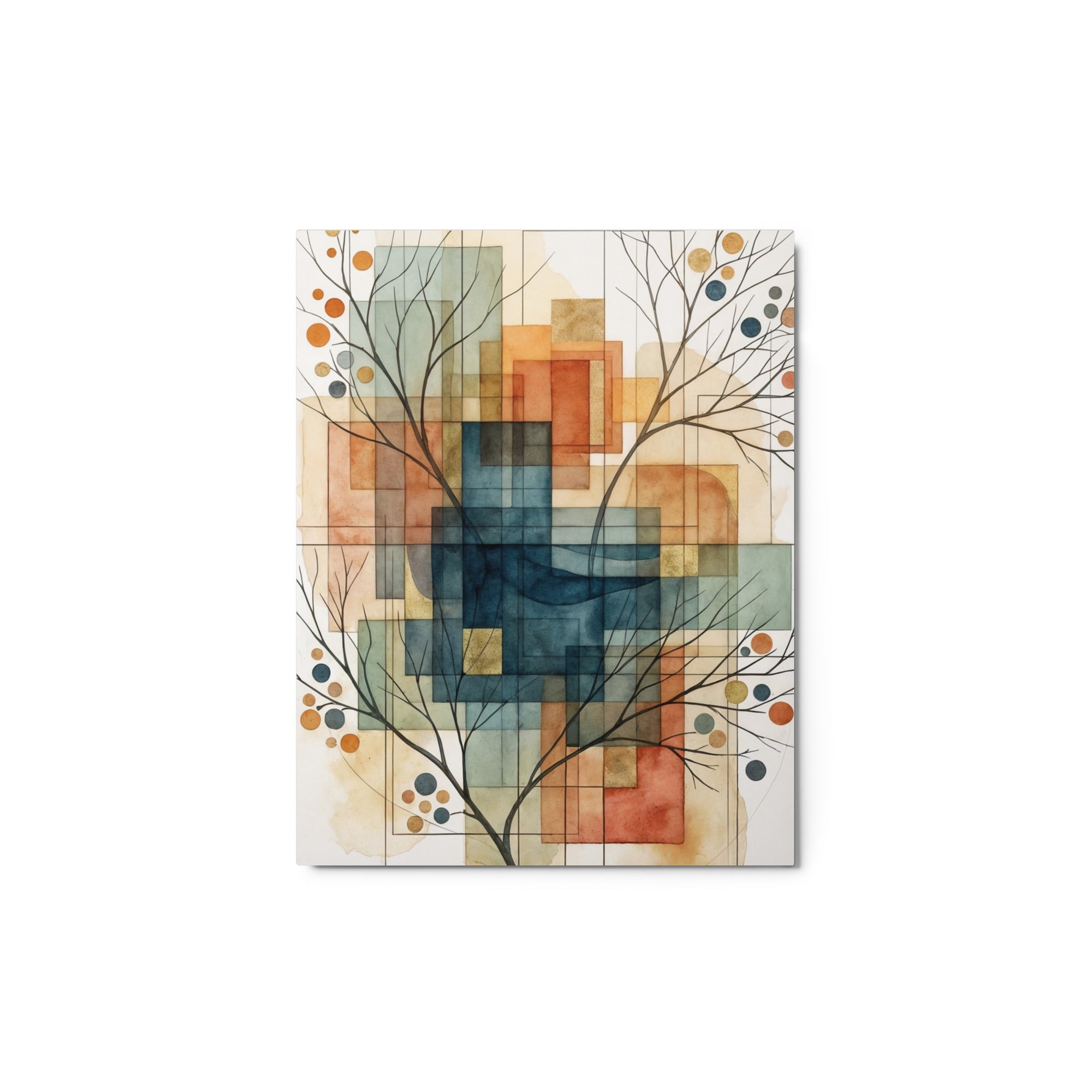 Always wall art product image as a metal print urban in 11 x 14 inch universal size