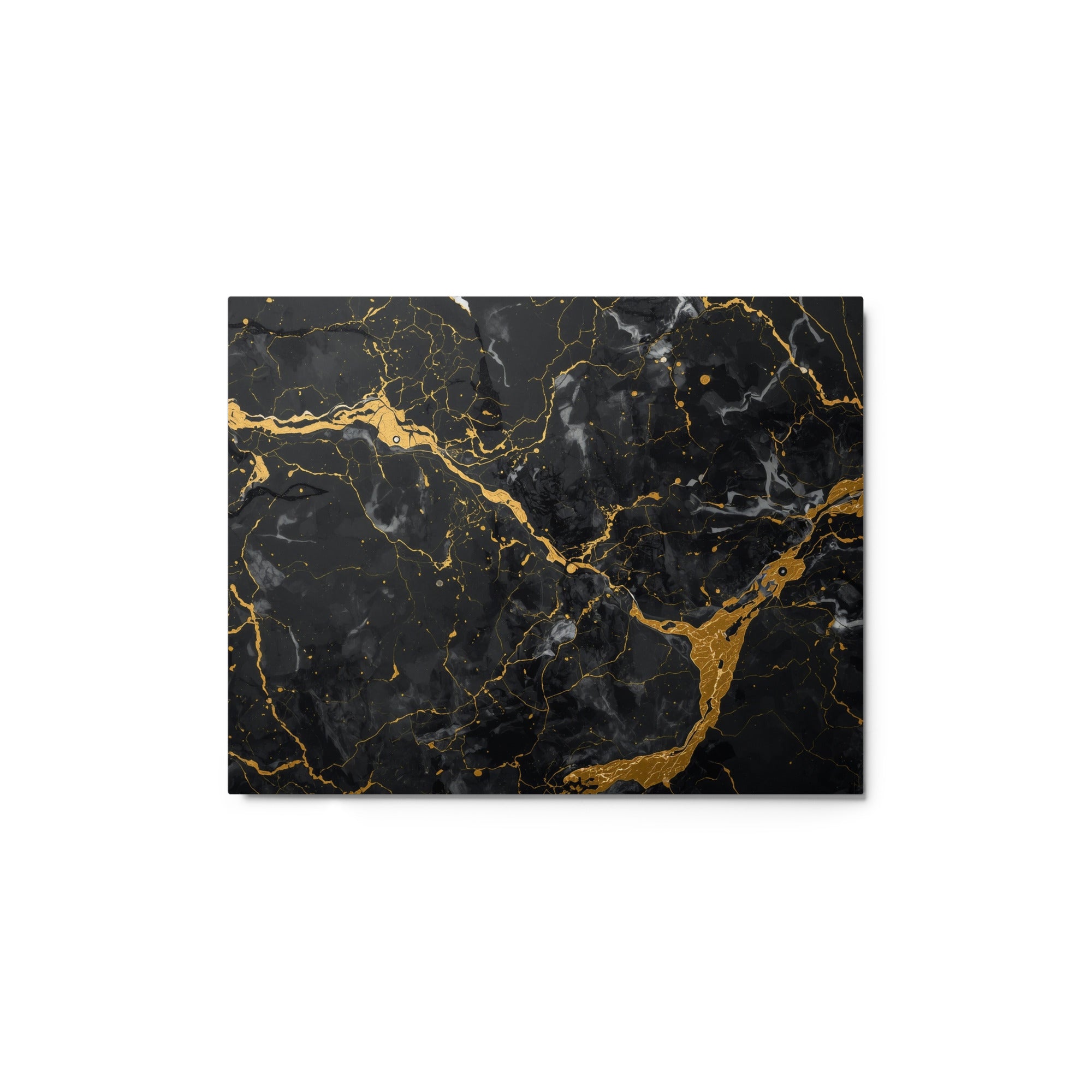 Midas metal print front-facing product image in 12 x 12 inch universal size