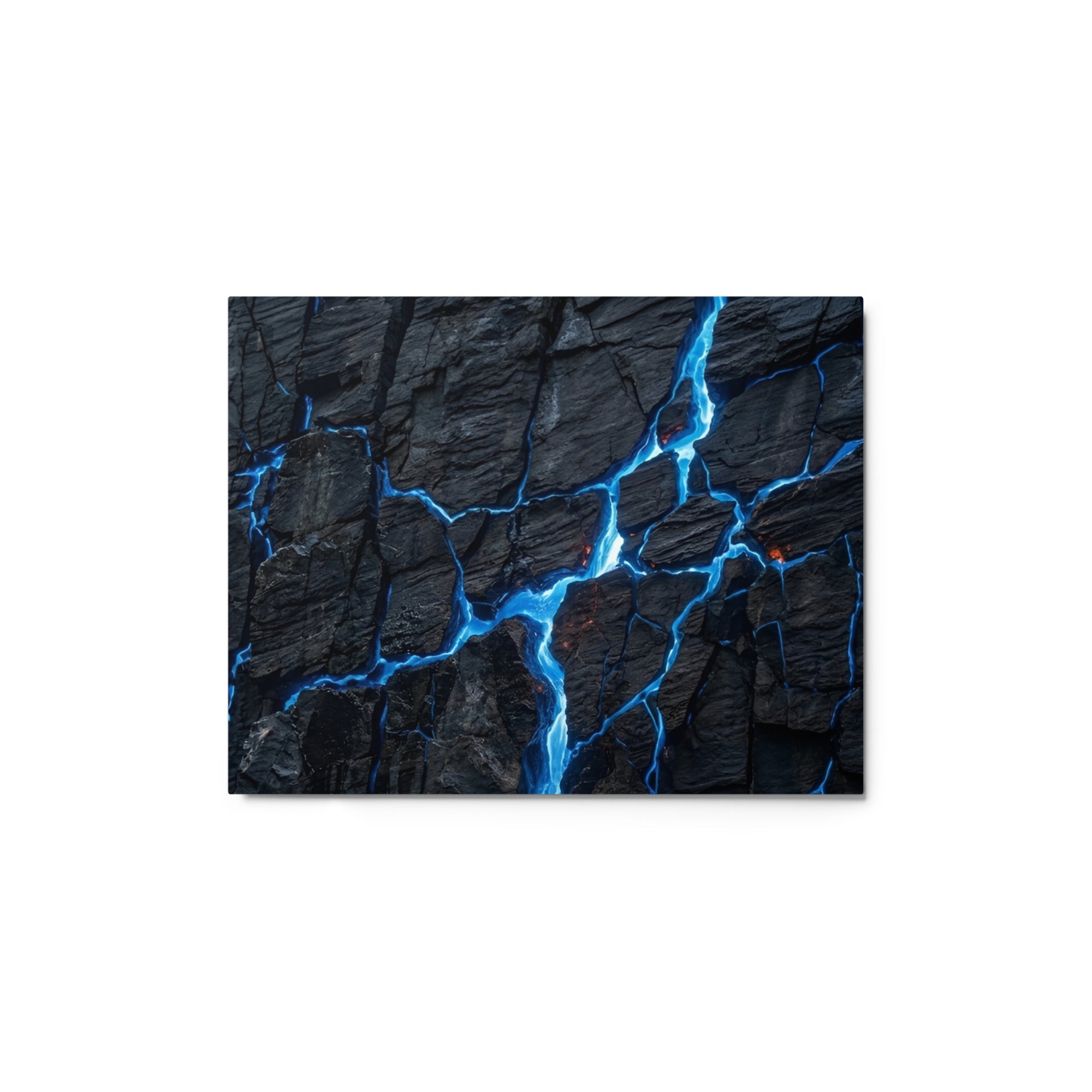 Effusions metal print front-facing product image in 12 x 12 inch universal size