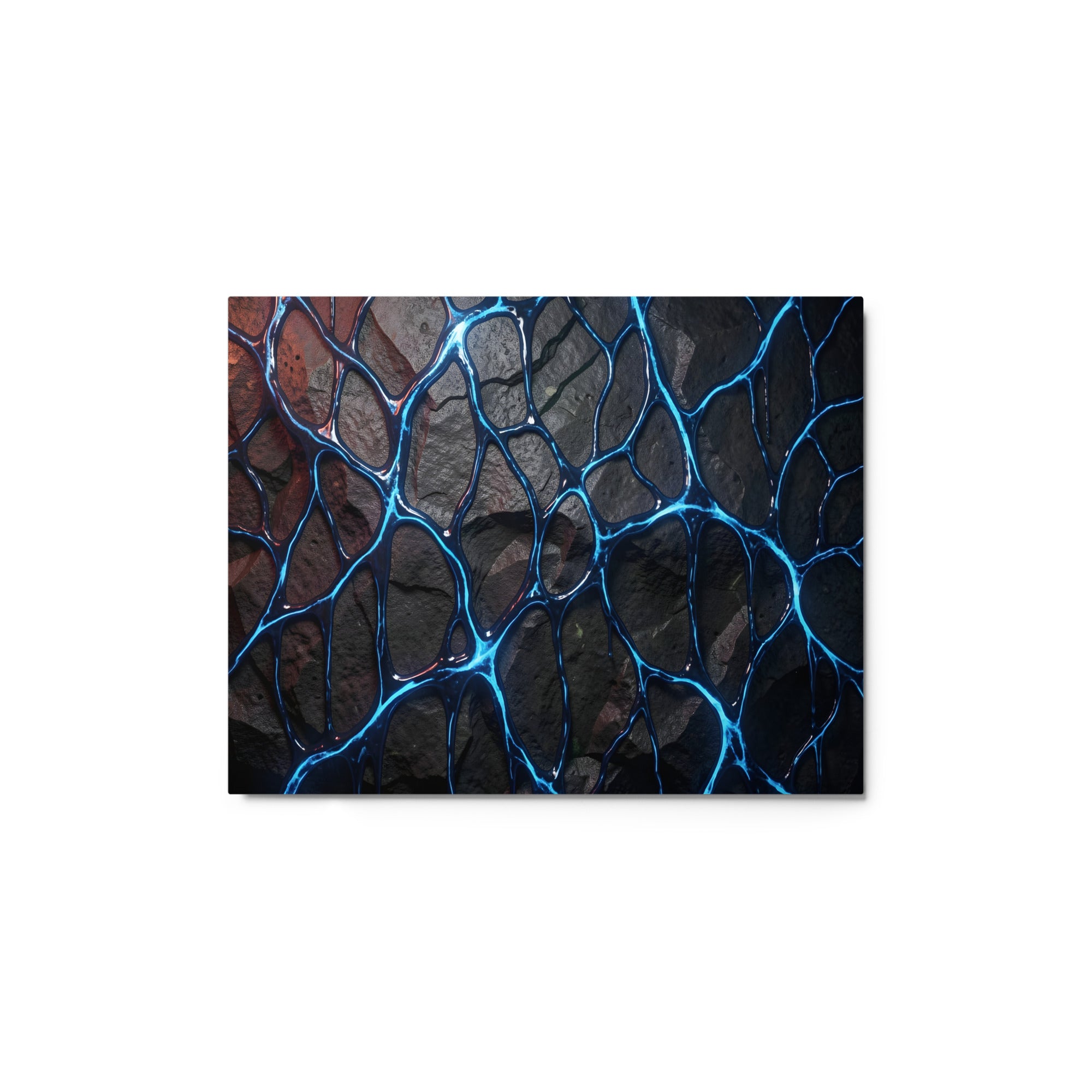 Magmatic metal print front-facing product image in 12 x 12 inch universal size