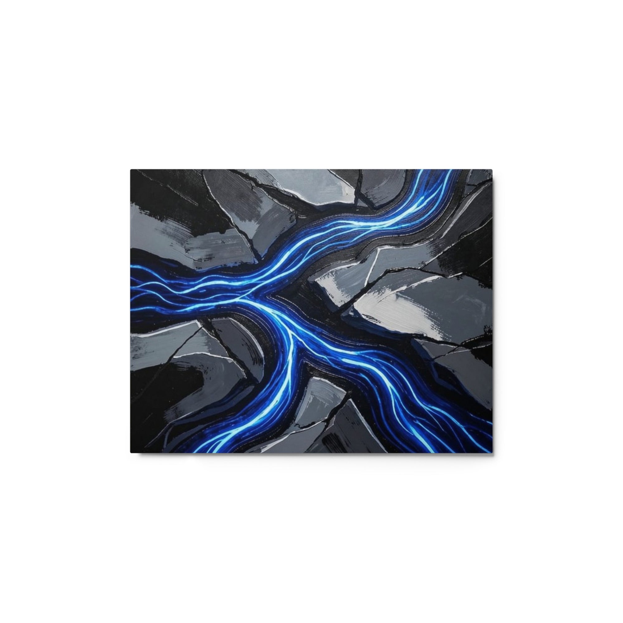 Viscous metal print wall display image in 16 x 20 inch universal size