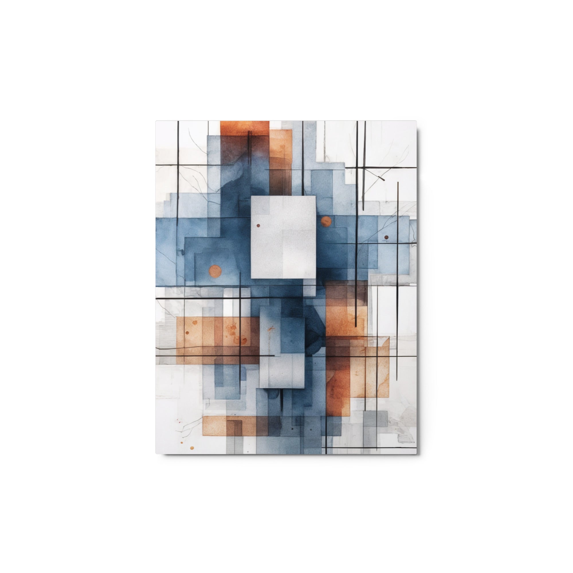 Early wall art product image as a metal print in 20 x 30 inch large size