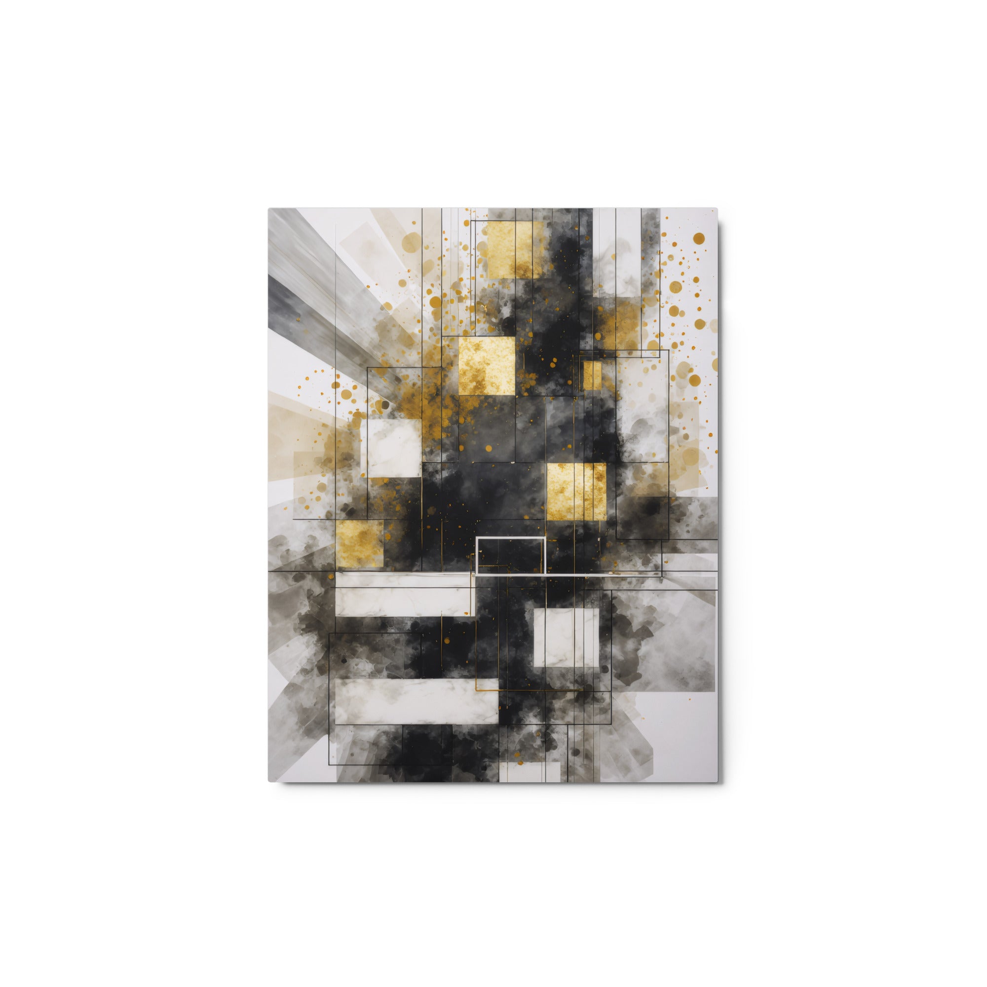 Oriana metal print front-facing product image in 16 x 20 inch universal size