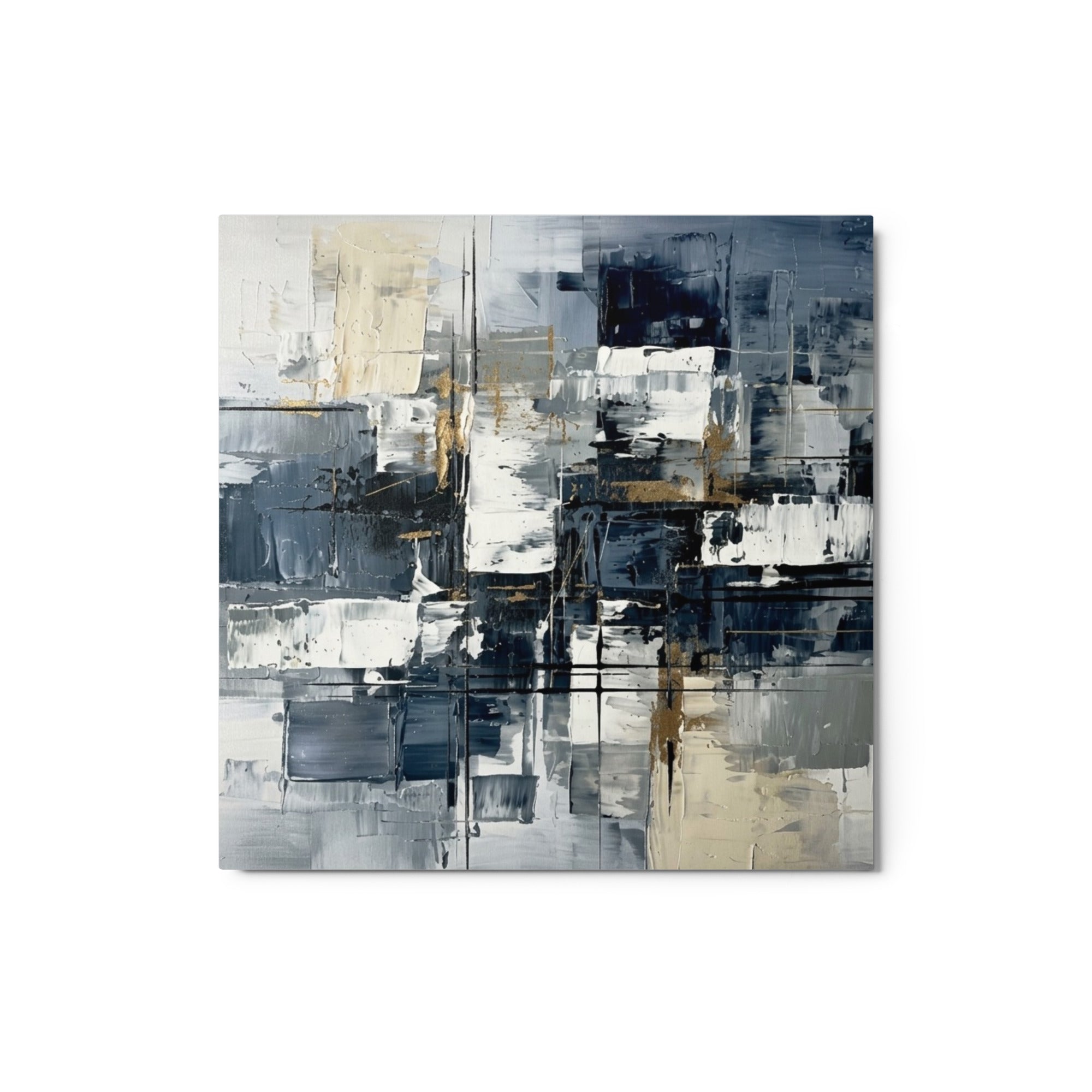 Calamity metal print urban front-facing product image in 12 x 12 inch universal size