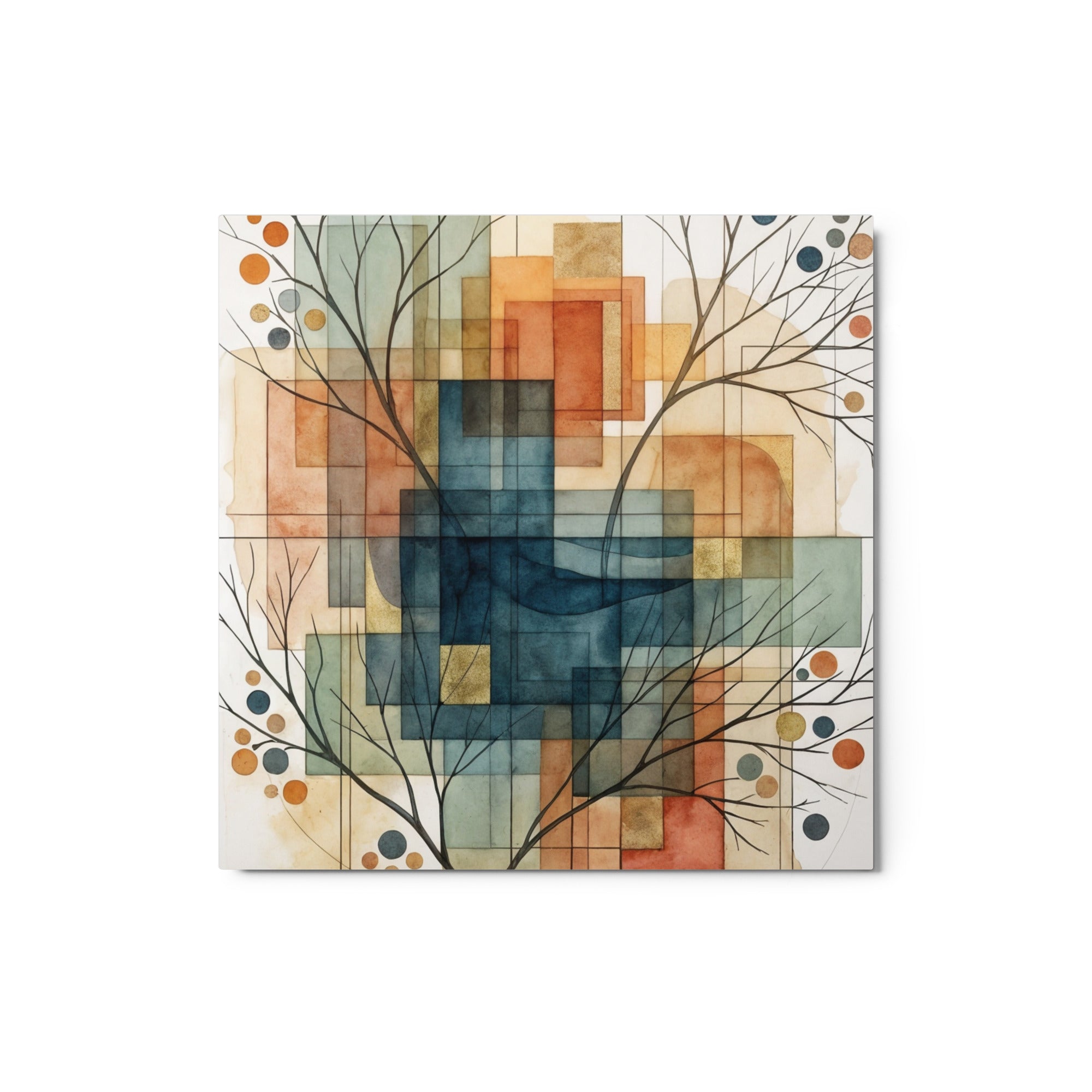 Always metal print urban front-facing product image in 12 x 12 inch universal size