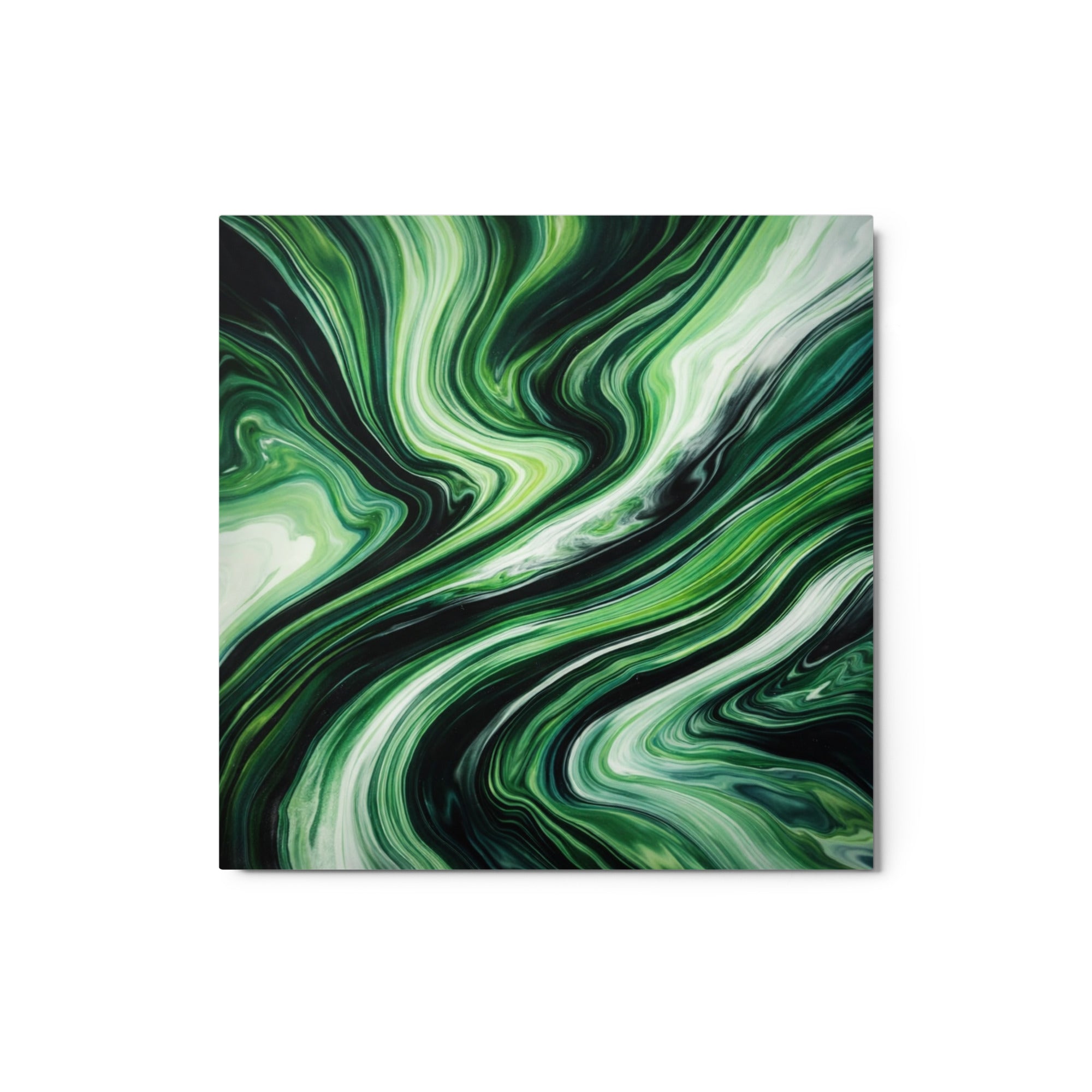 Verdant wall art product image as a metal print in 11 x 14 inch universal size