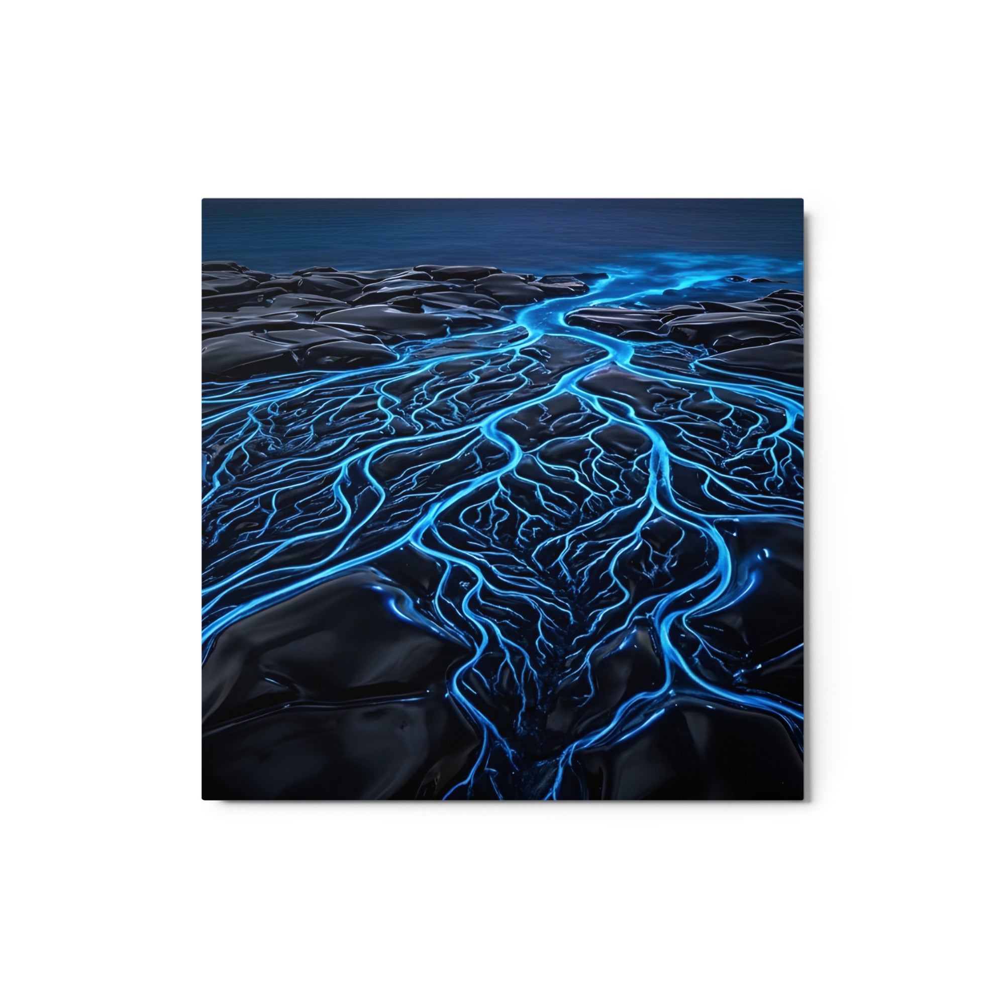 Caldera metal print wall display image in 16 x 20 inch universal size