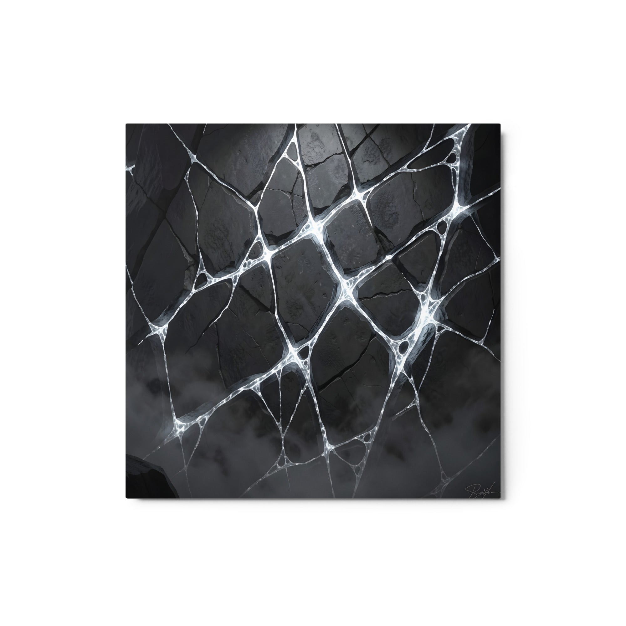 Pumice metal print wall display image in 16 x 20 inch universal size