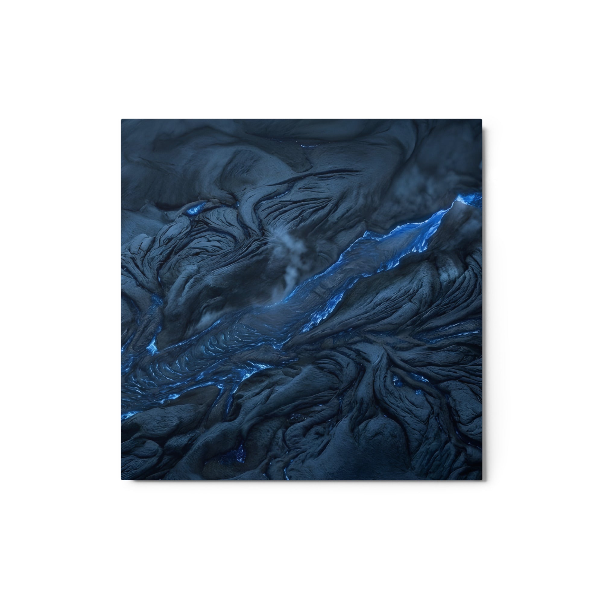 Vent metal print product mockup in 20 x 30 inch large size