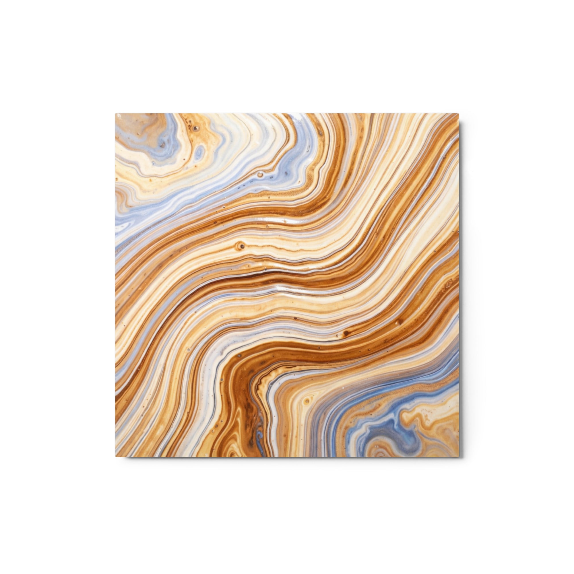 Dune metal print wall display image in 16 x 20 inch universal size