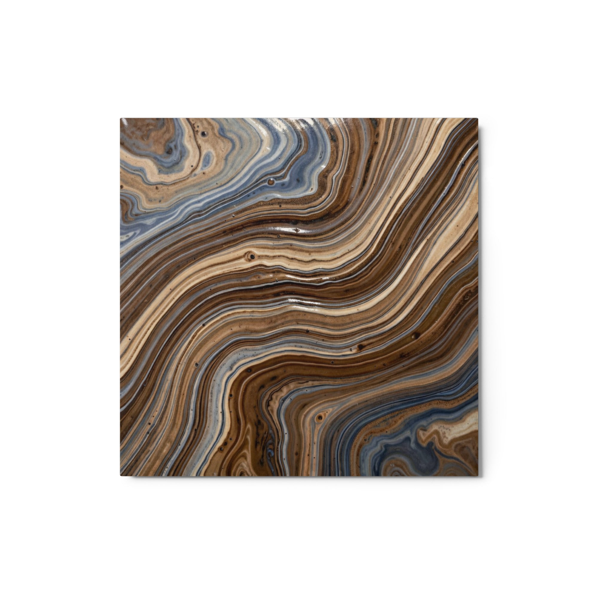 Dunes metal print wall display image in 16 x 20 inch universal size