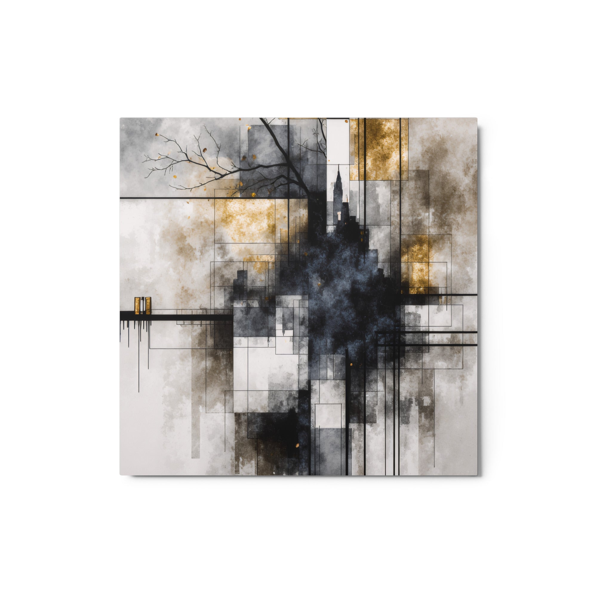Alchemy metal print product mockup in 20 x 30 inch large size