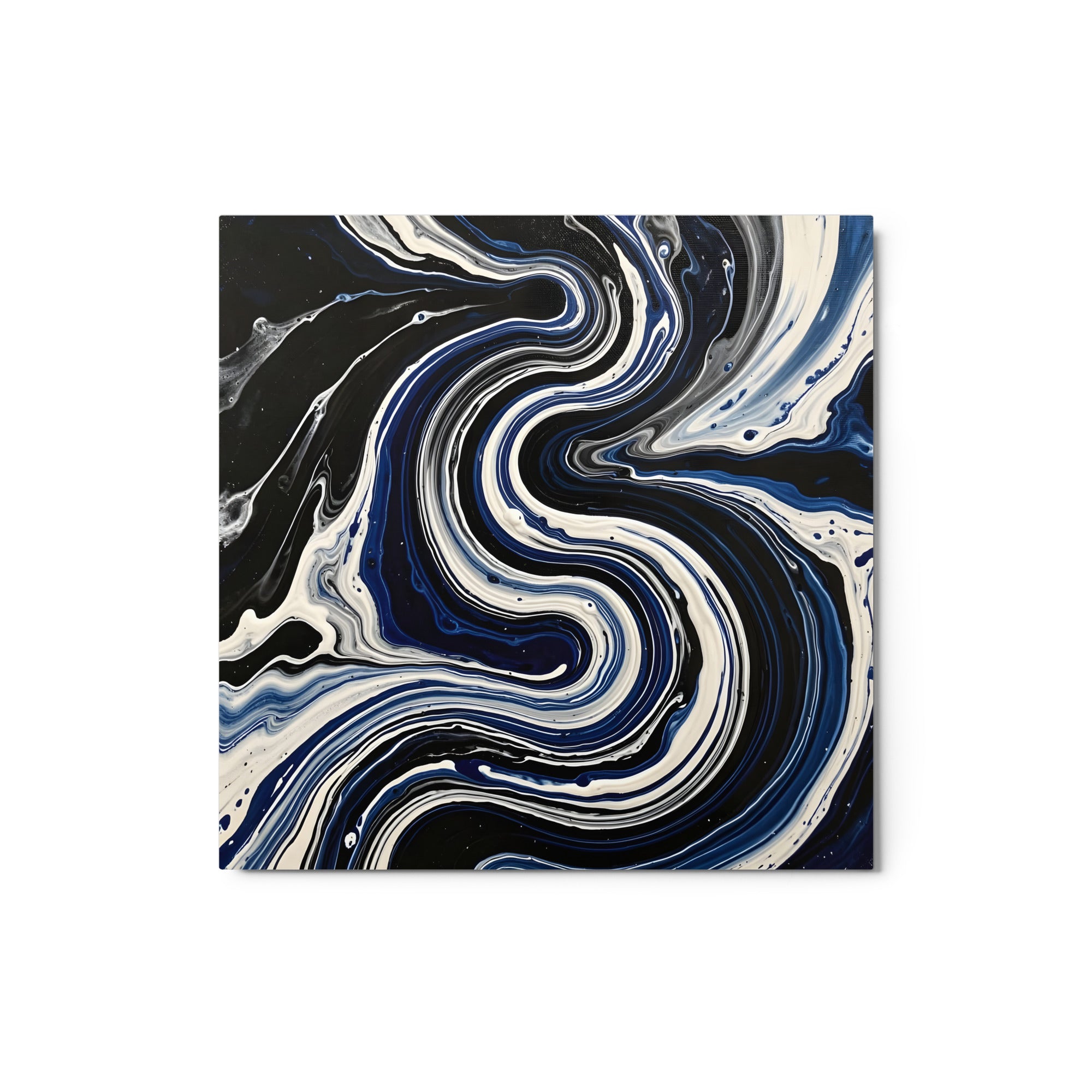 Midnight Surge metal print wall display image in 16 x 20 inch universal size