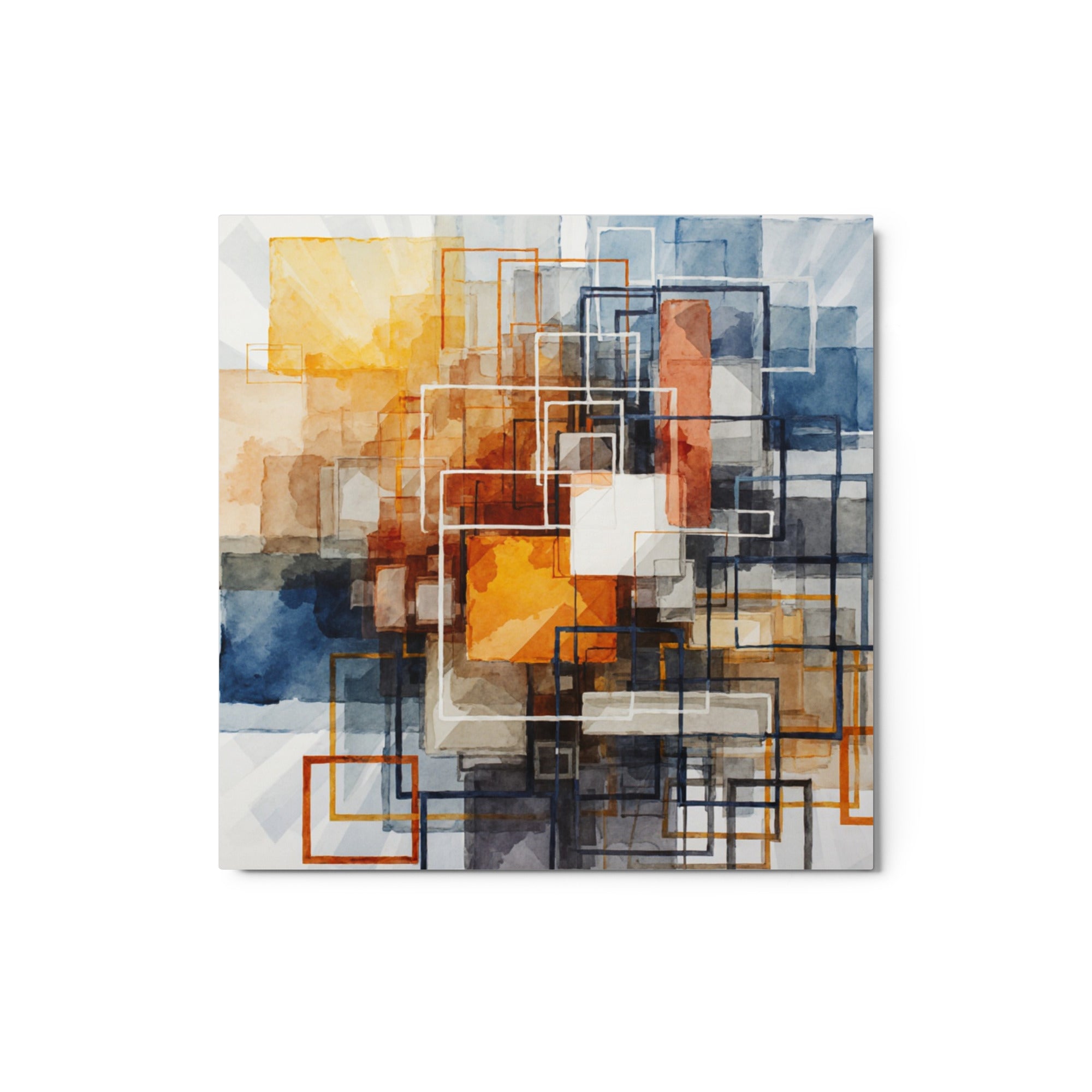 Plinth metal print wall display image in 16 x 20 inch universal size