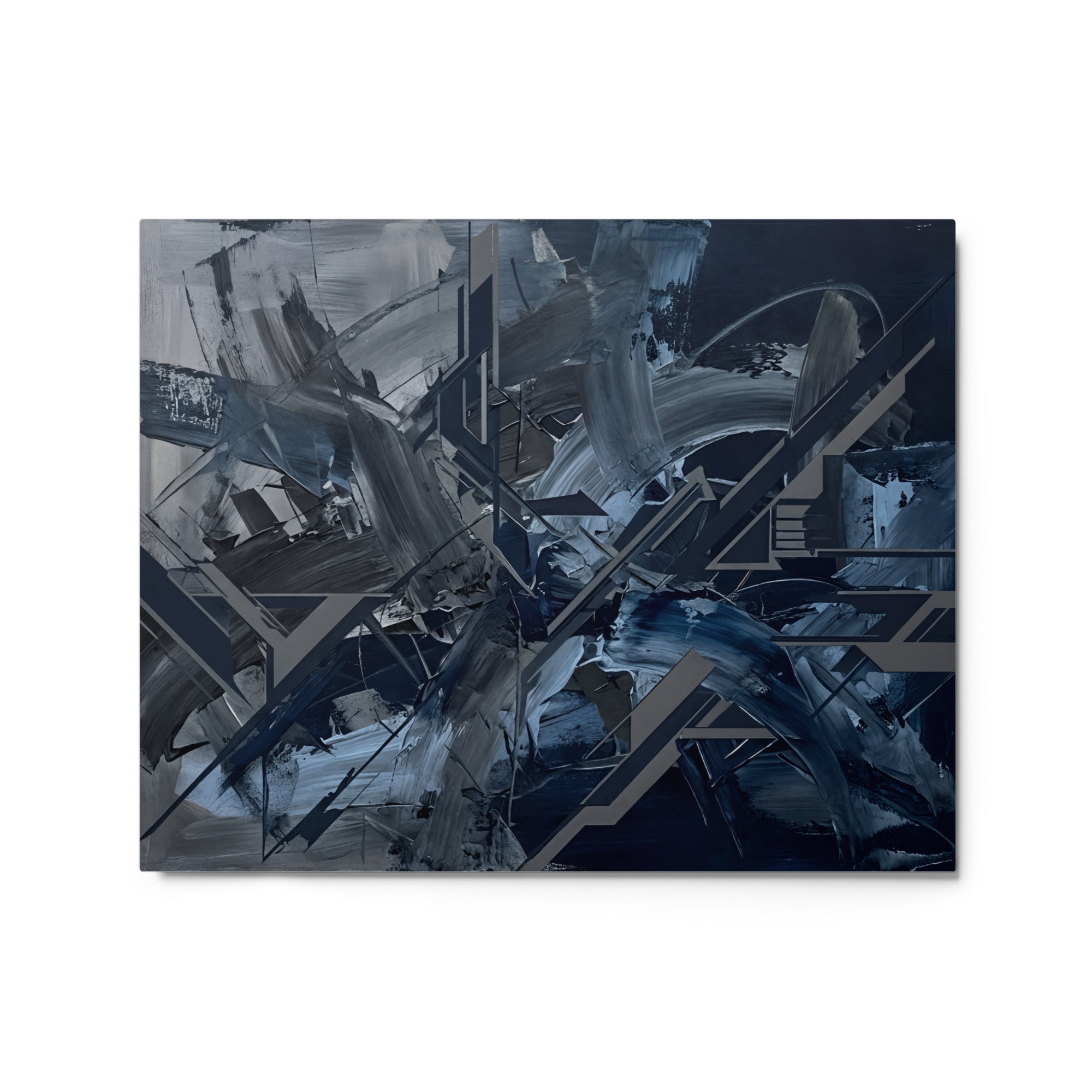 Torrent metal print urban front-facing product image in 16 x 20 inch universal size