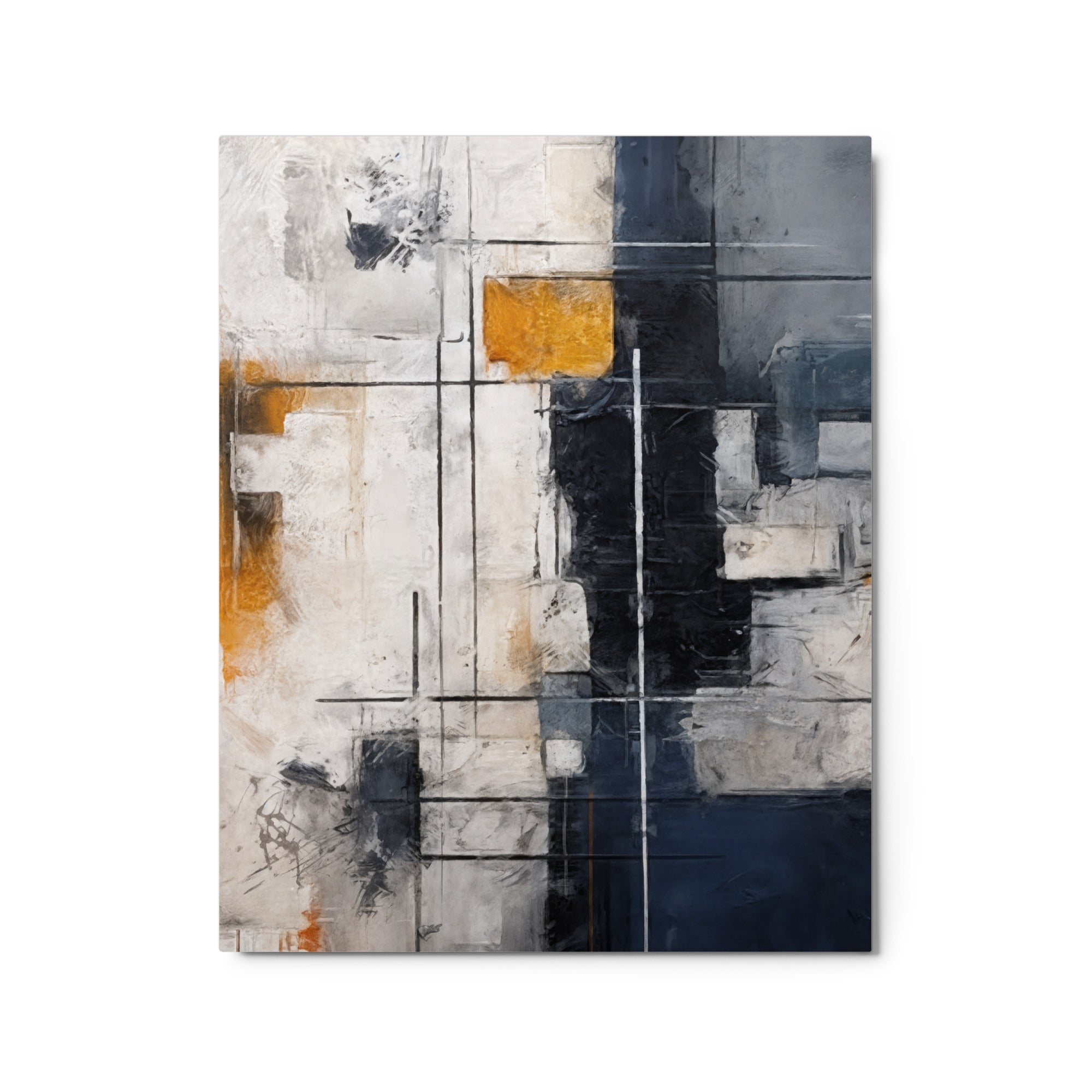 Chasm wall art product image as a metal print urban in 16 x 20 inch universal size