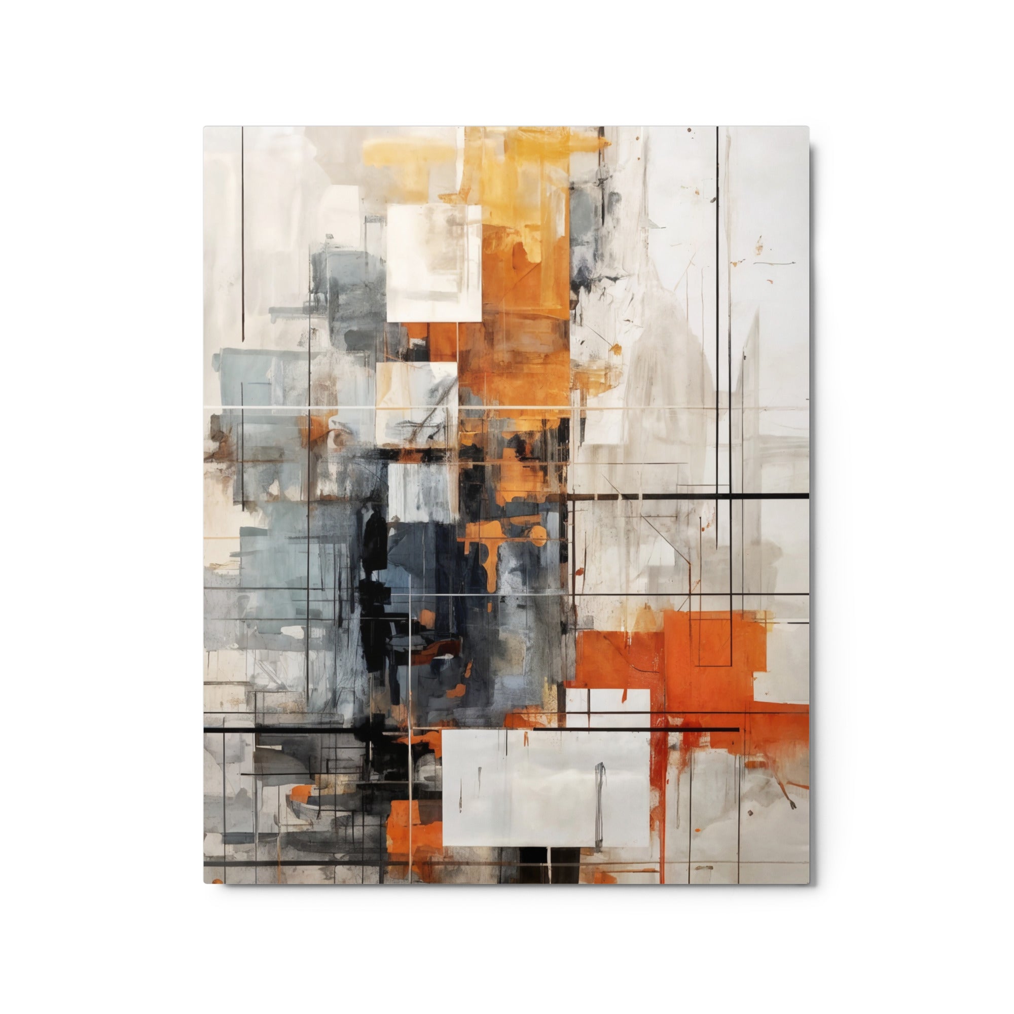 Corrupt metal print wall display image in 16 x 20 inch universal size