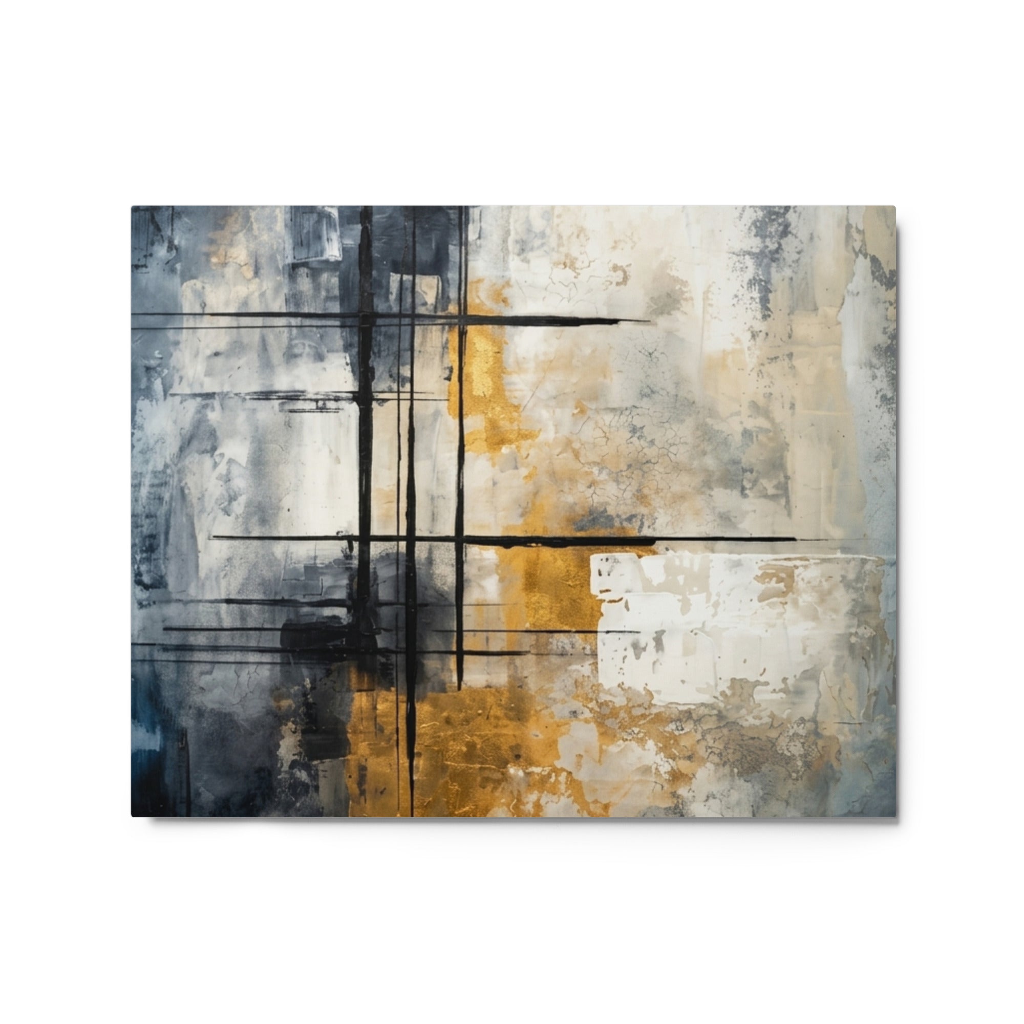 Elite metal print shown in front view in 8 x 10 inch universal size