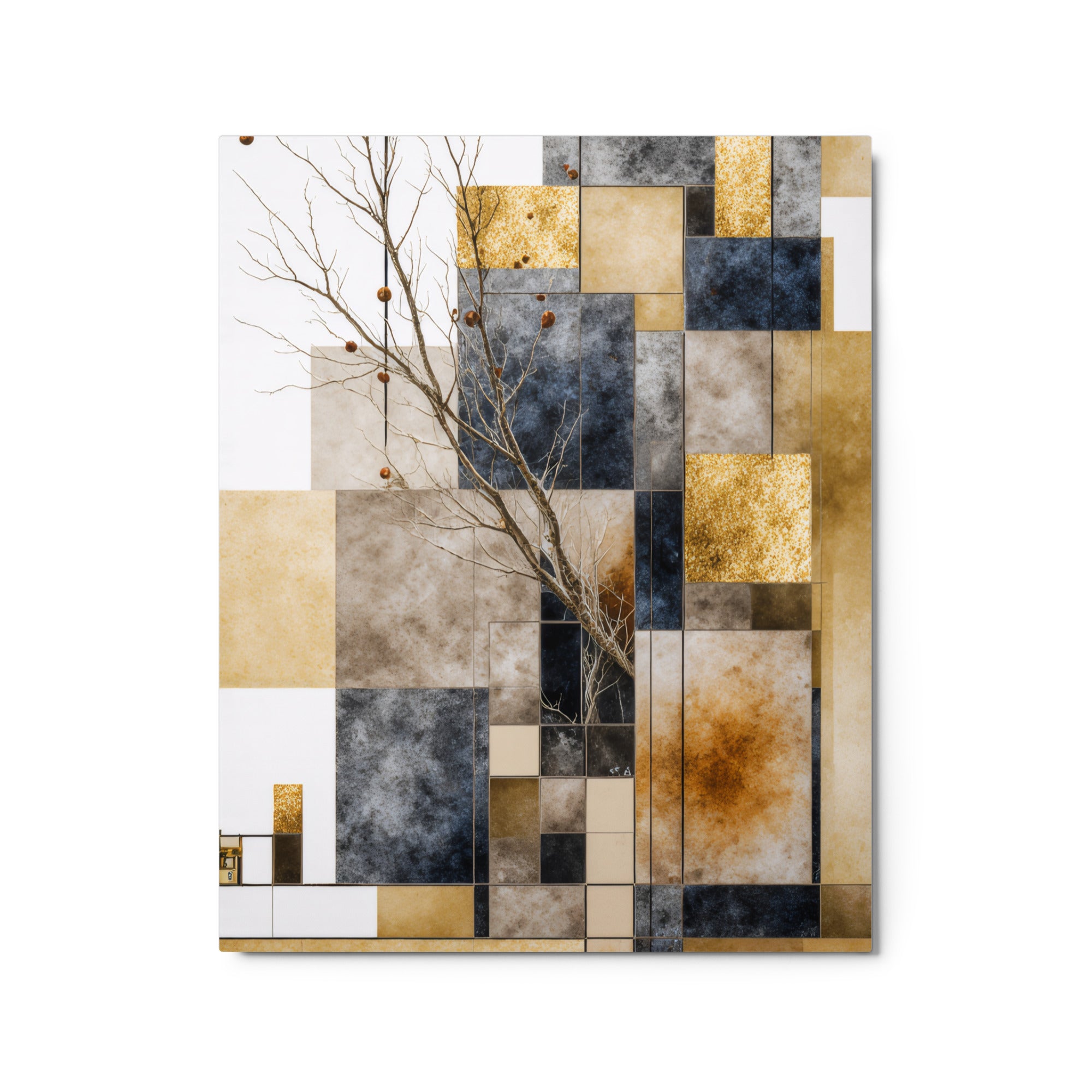 Scorie metal print product view in 24 x 36 inch statement piece