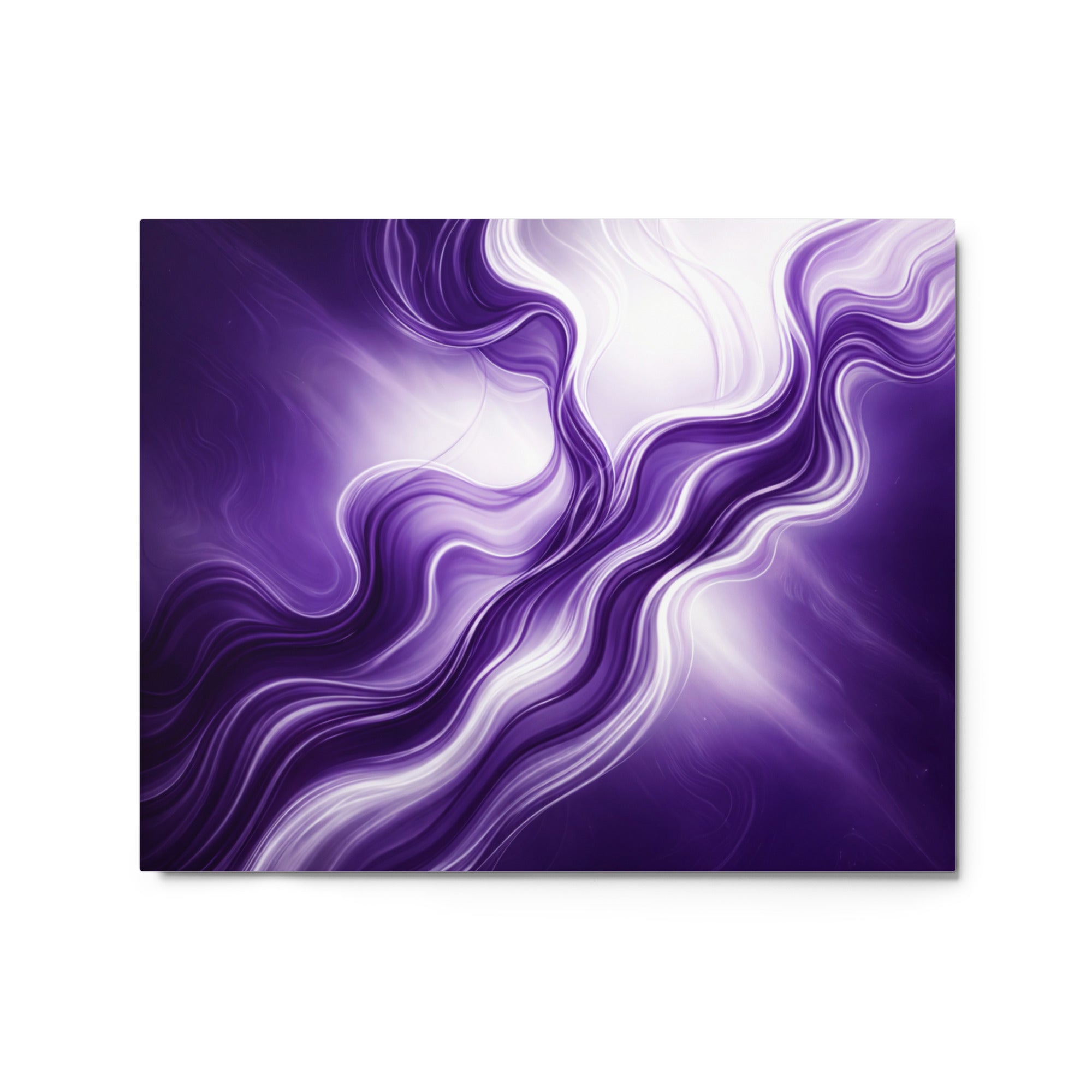 Silk metal print product view in 24 x 36 inch statement piece