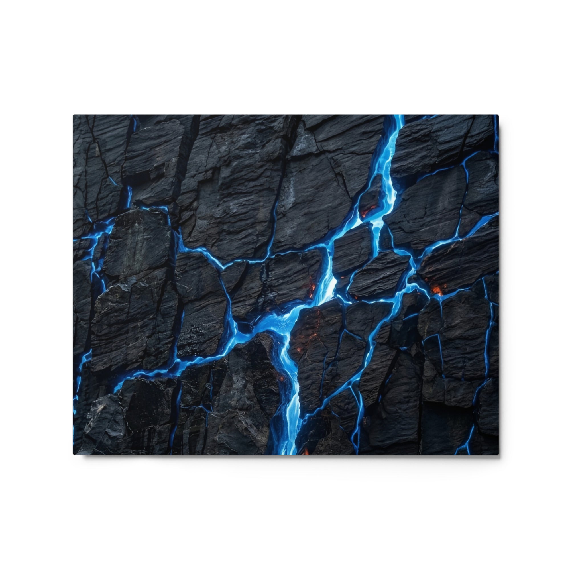 Effusions metal print product mockup in 20 x 30 inch large size