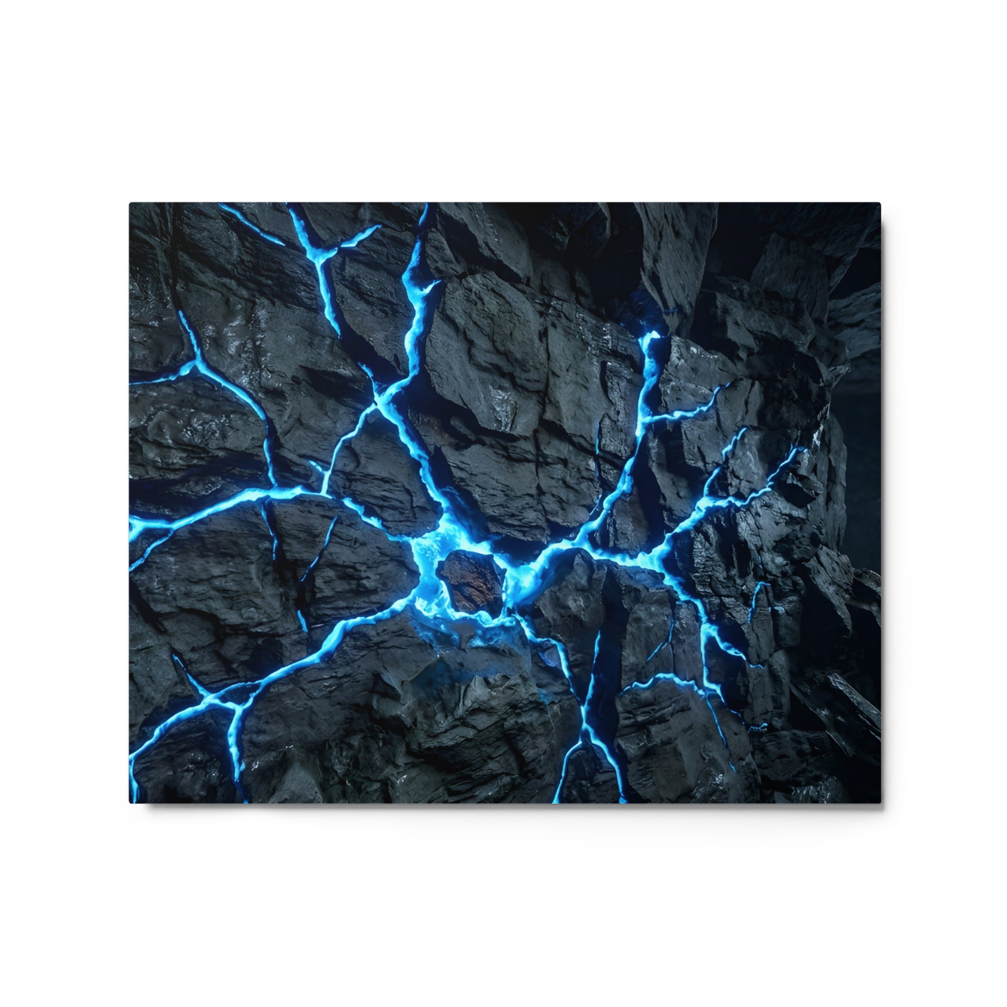 Vesicle metal print product view in 24 x 36 inch statement piece