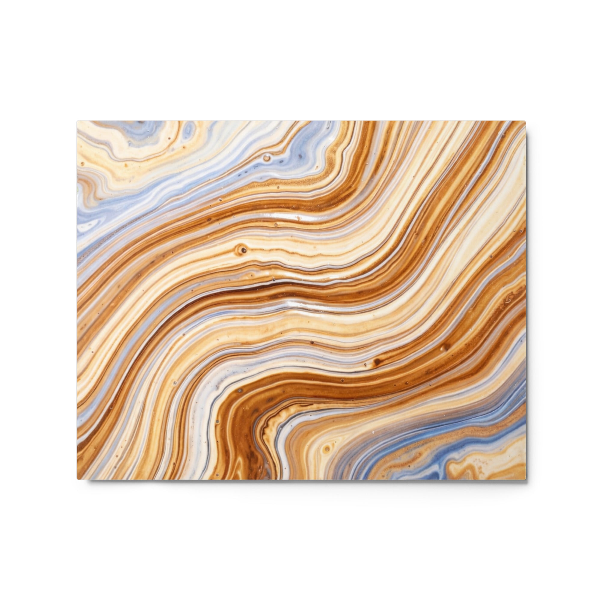 Dune metal print product mockup in 20 x 30 inch large size