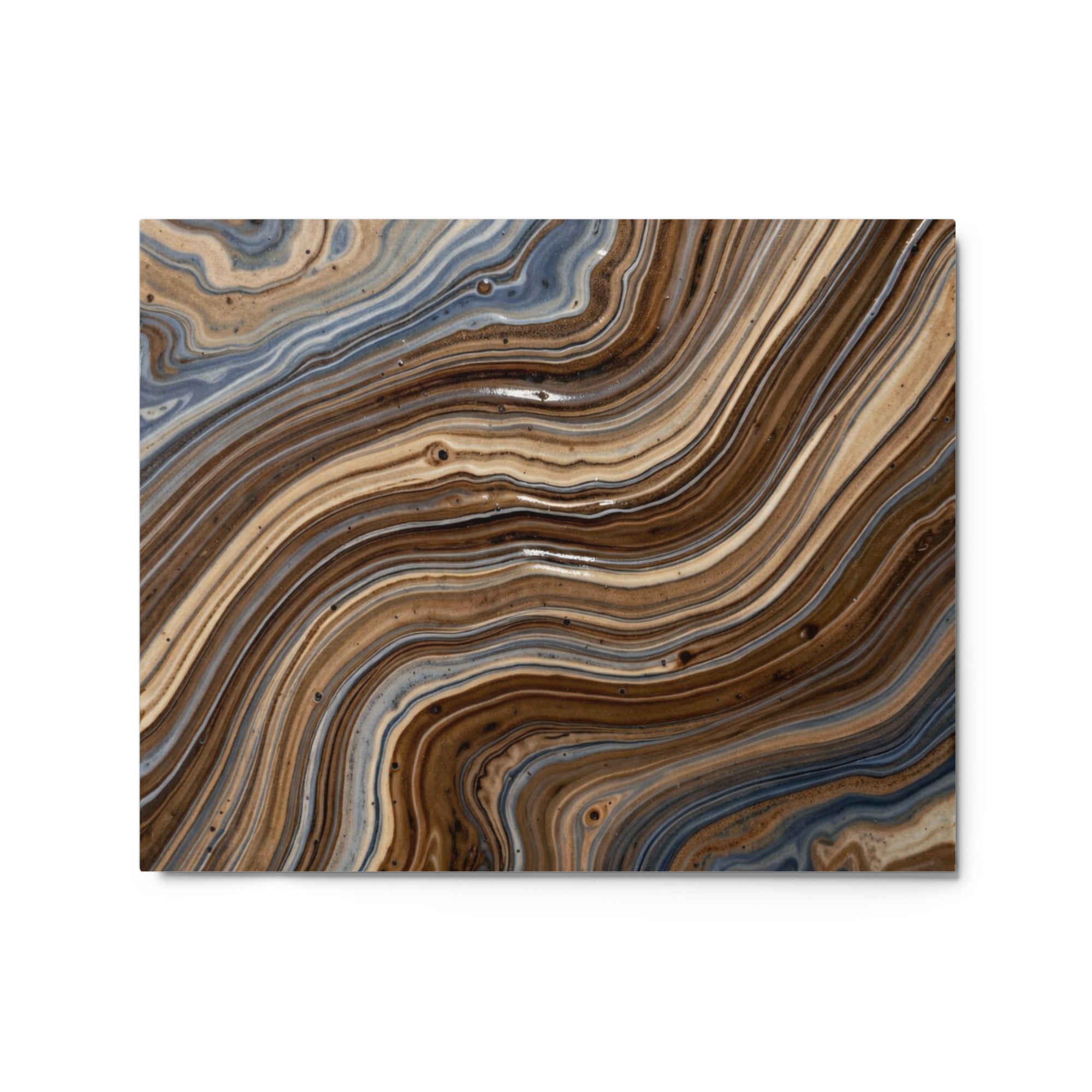 Dunes metal print product mockup in 20 x 30 inch large size