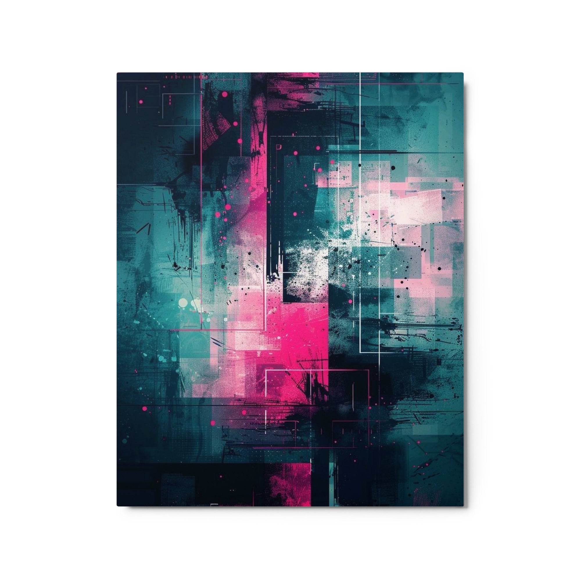 Neona metal print wall display image in 16 x 20 inch universal size