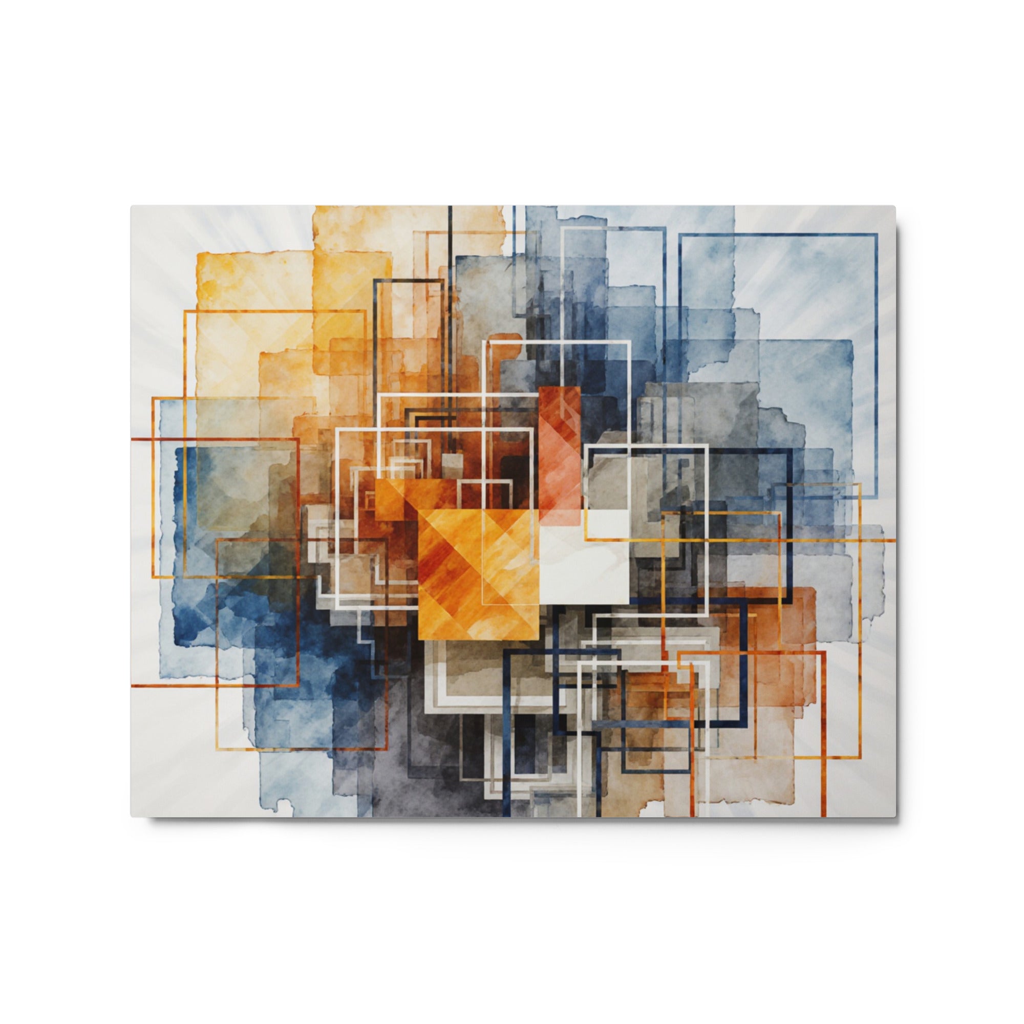 Metal Print Reticle Abstract Wall Art By Mb Canvas Vivid colors & premium materials. ready to hang 
