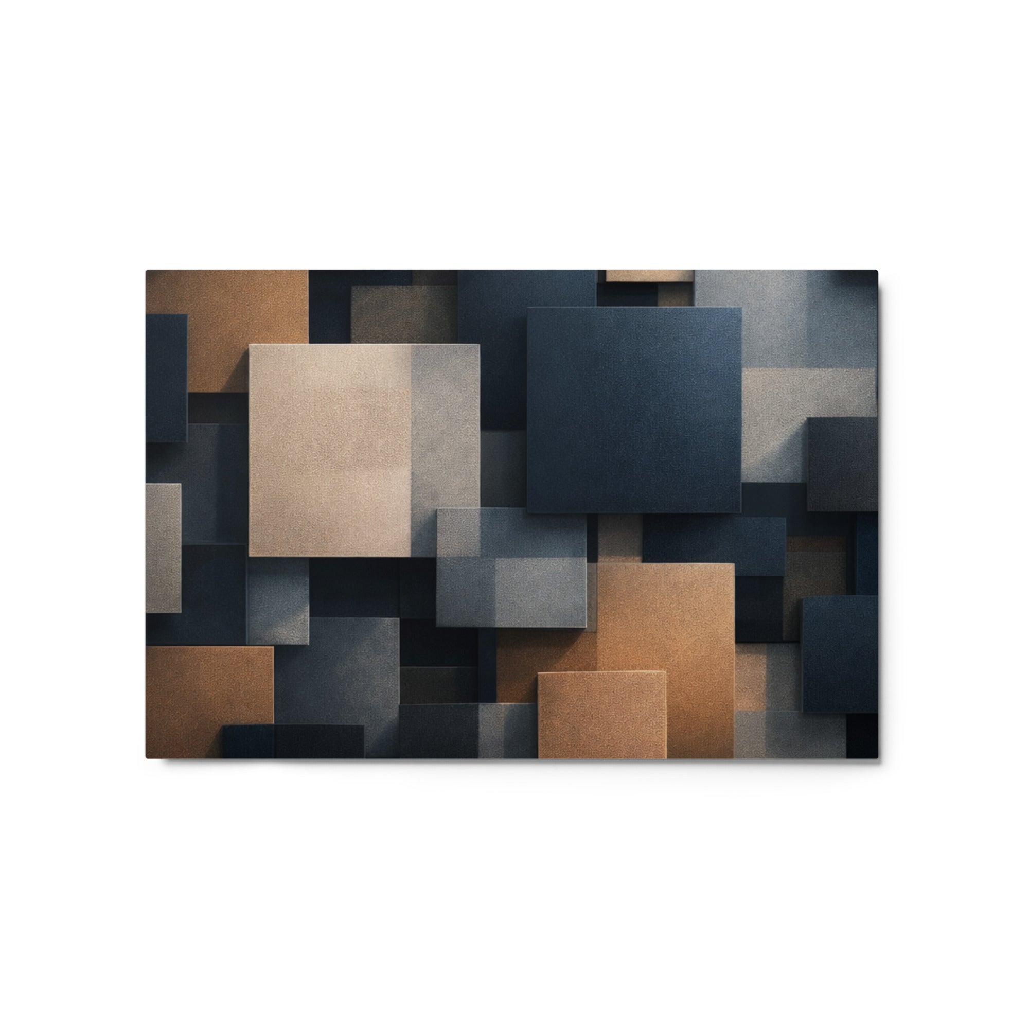 Monolith metal print product mockup in 20 x 30 inch large size