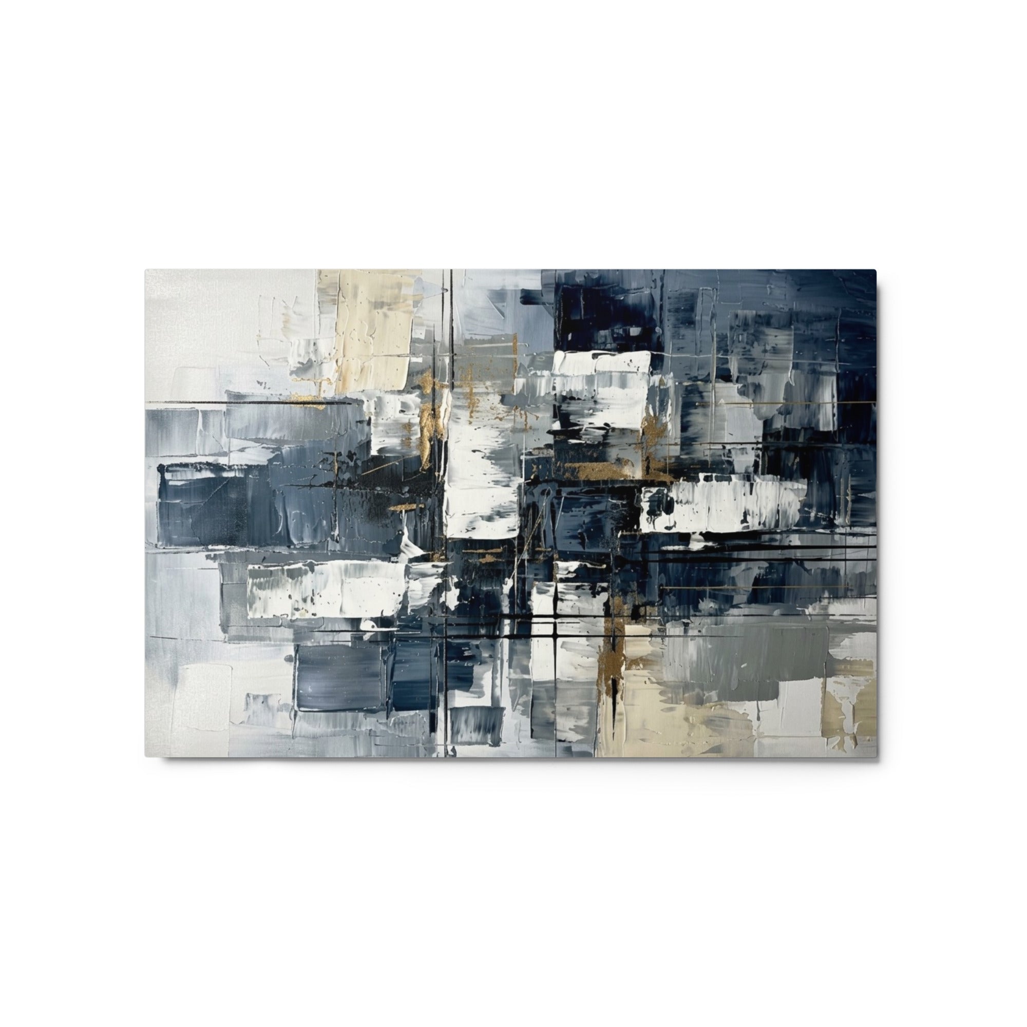 Calamity metal print urban product mockup in 20 x 30 inch large size