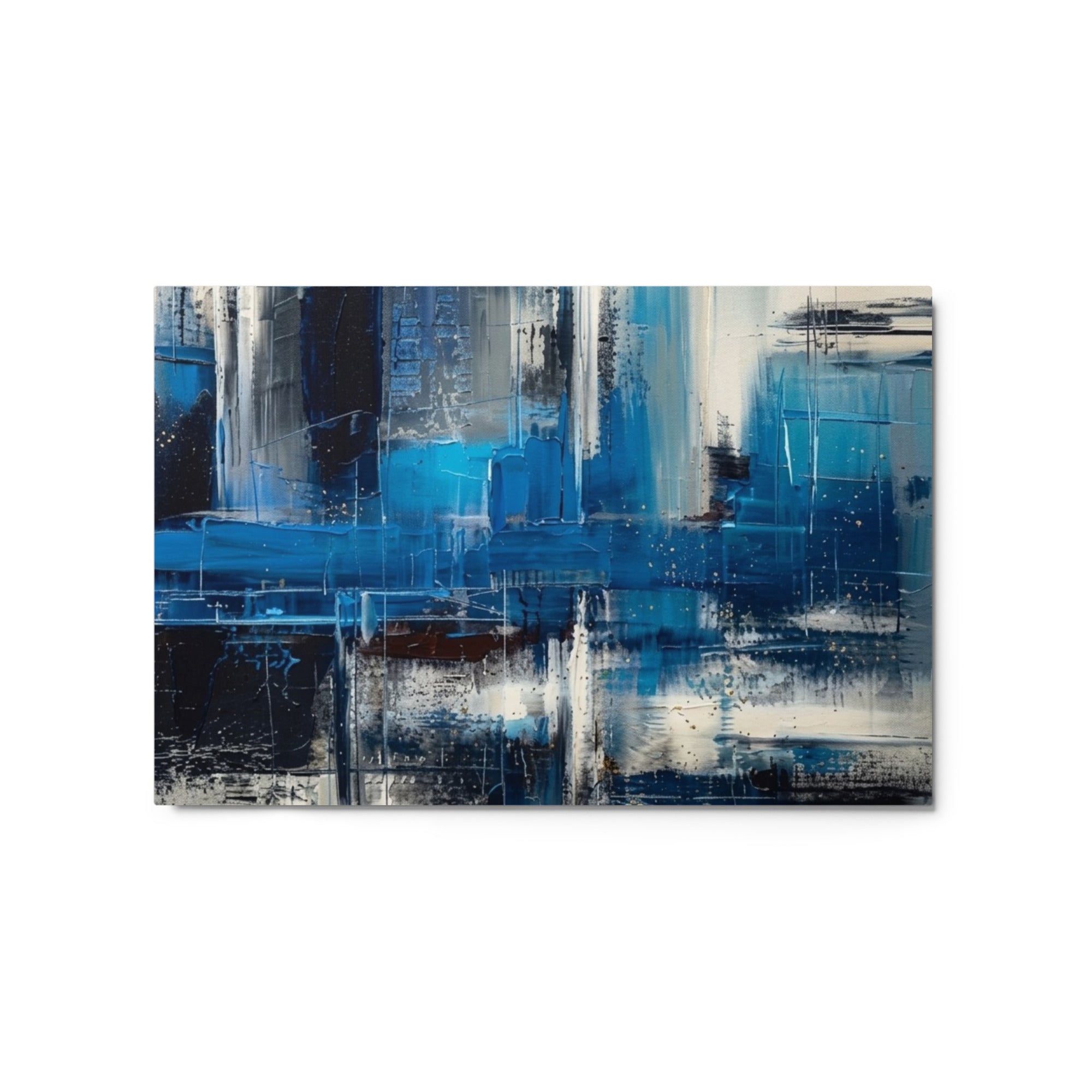 Isle metal print product mockup in 20 x 30 inch large size