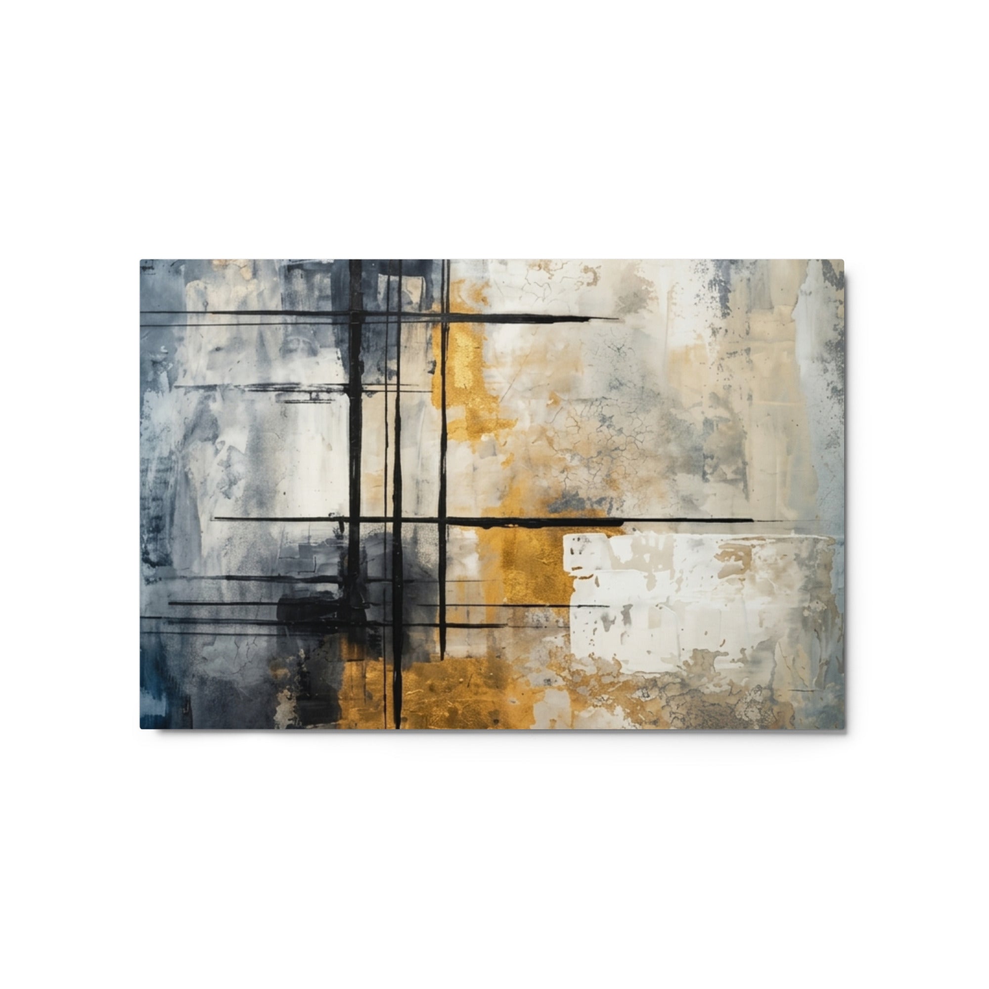 Elite metal print product mockup in 20 x 30 inch large size