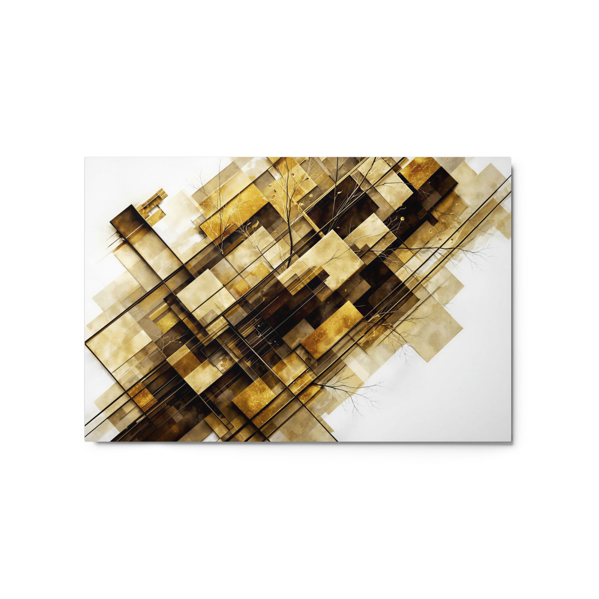 Helios metal print product view in 24 x 36 inch statement piece