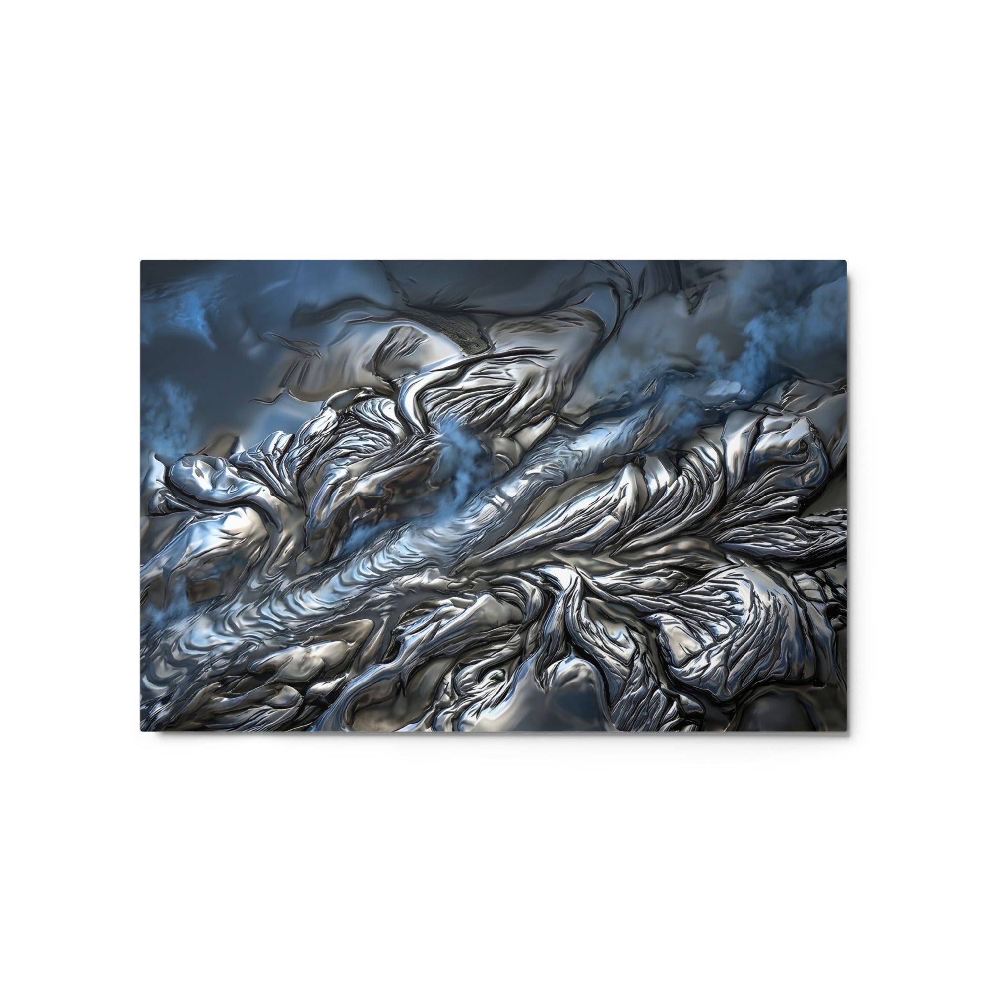 Andesite metal print product view in 24 x 36 inch statement piece