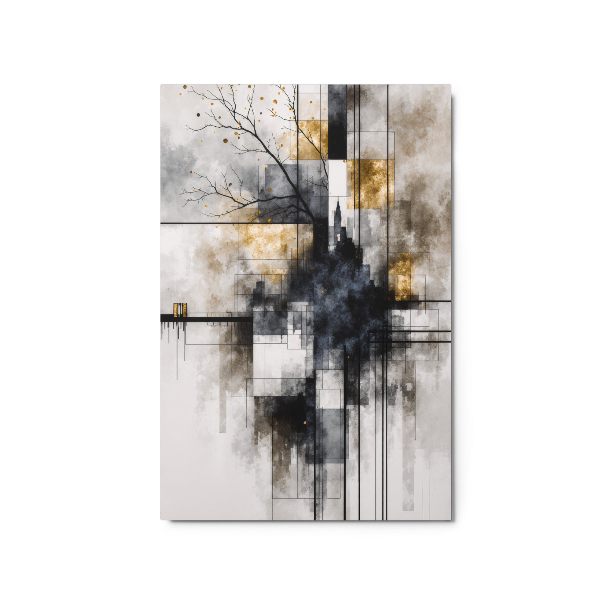 Alchemy metal print product view in 24 x 36 inch statement piece