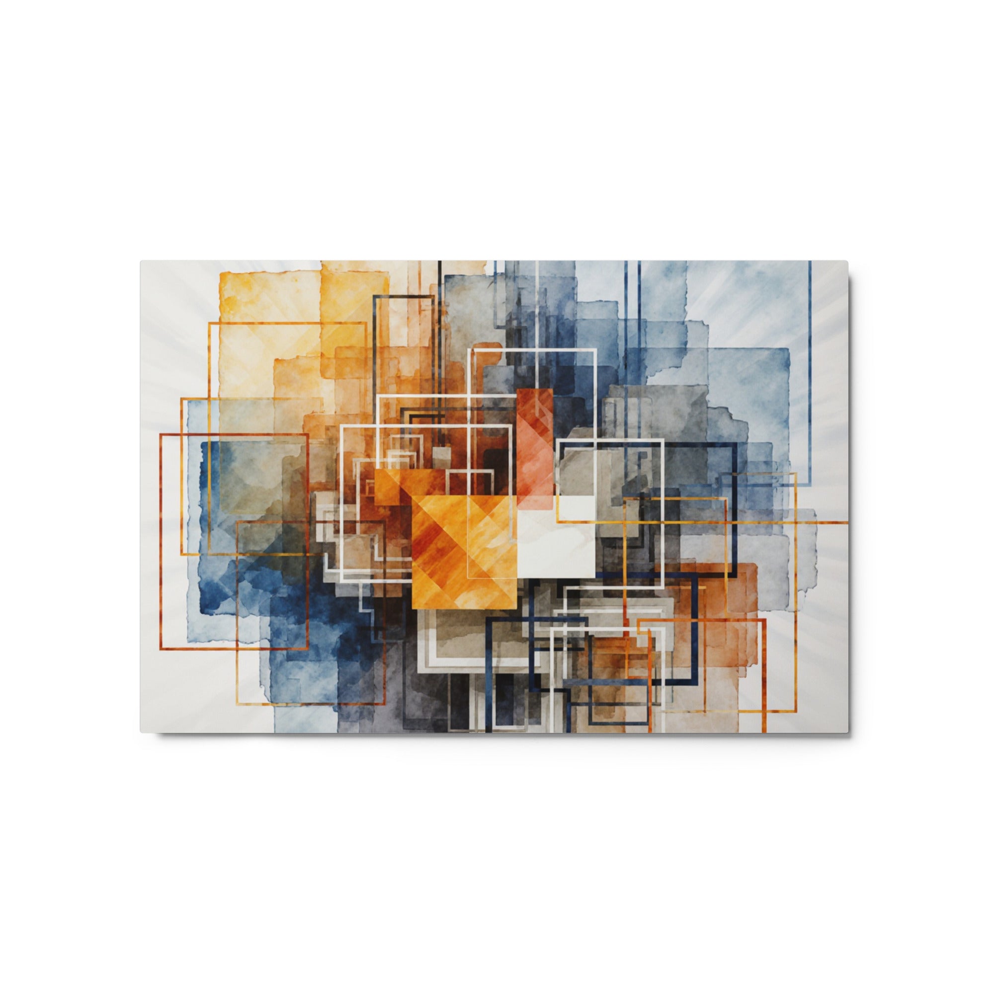 Metal Print Reticle Abstract Wall Art By Mb Canvas Vivid colors & premium materials. ready to hang 