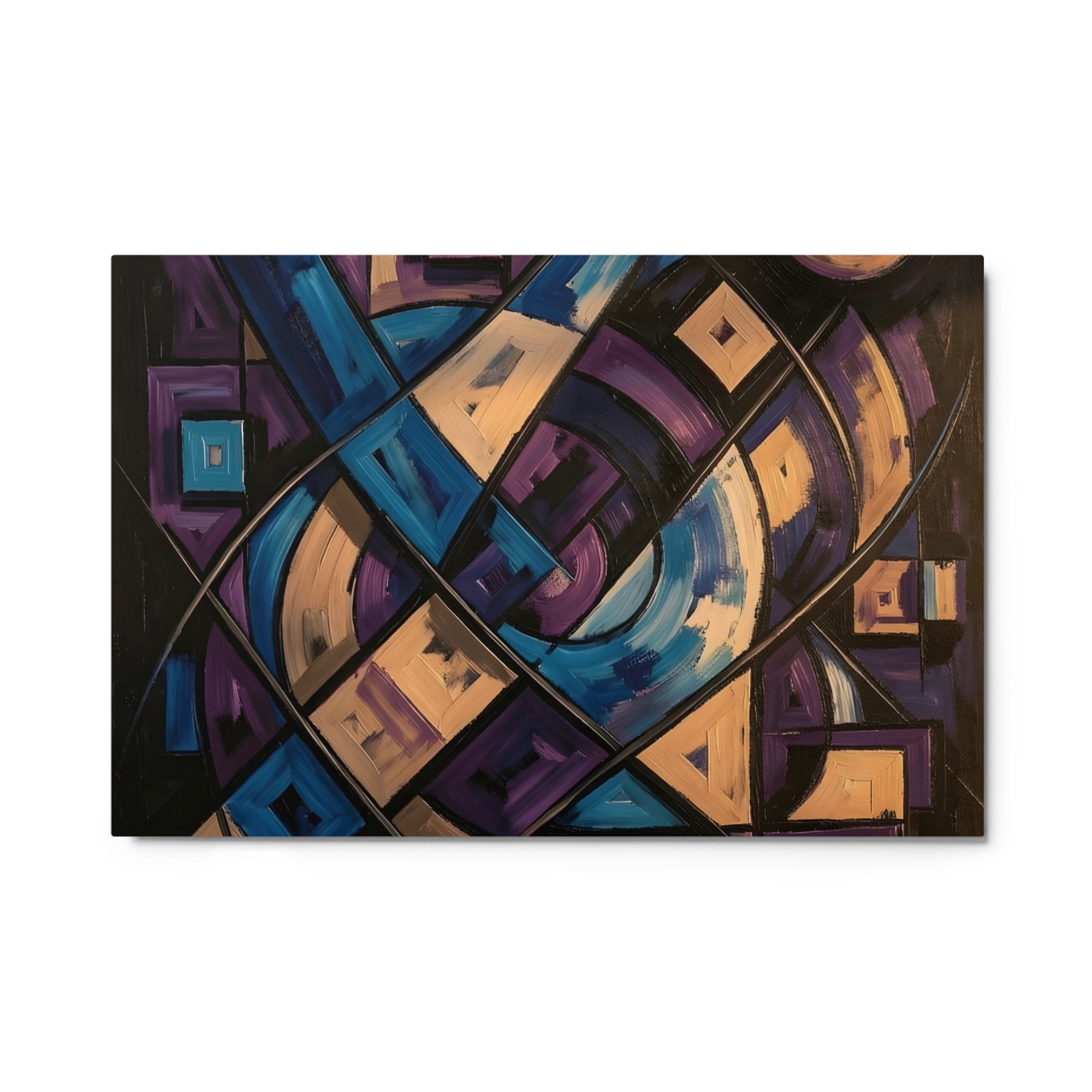 Relic metal print front-facing product image in 24 x 36 inch statement piece