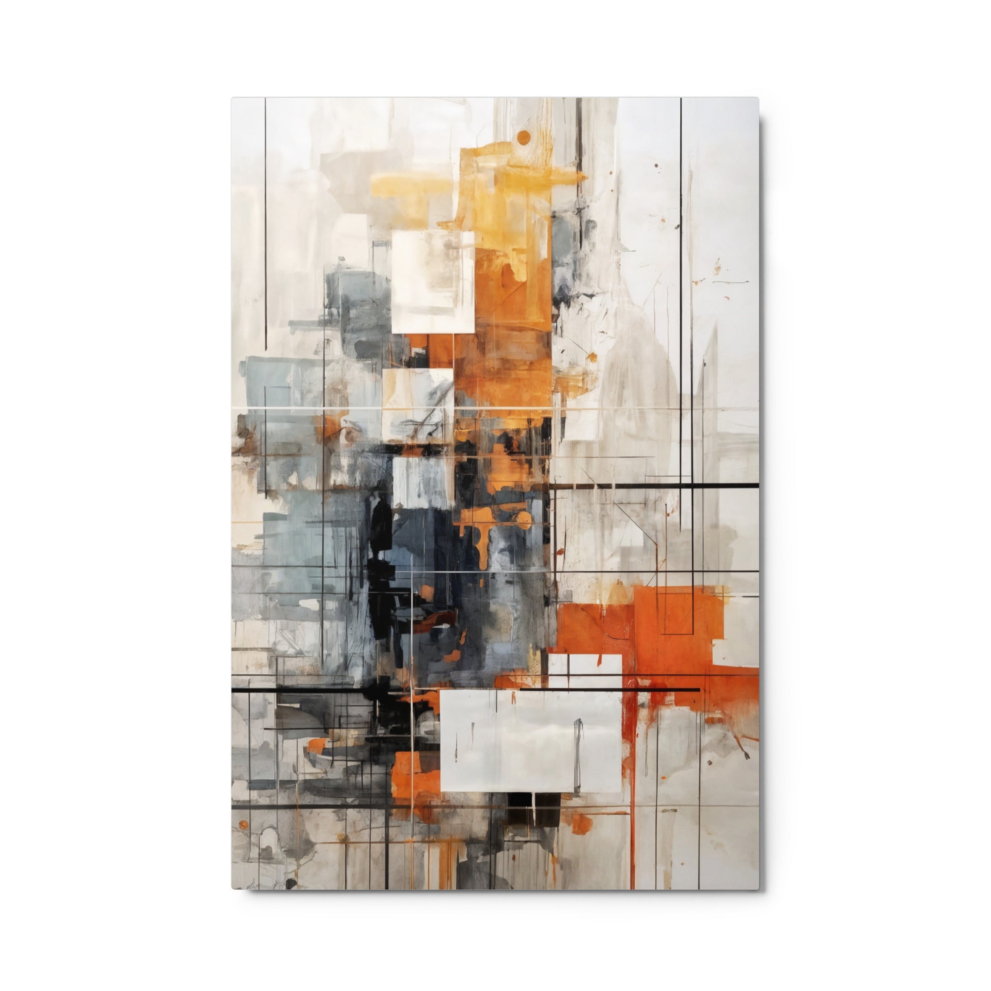 Corrupt metal print product view in 24 x 36 inch statement piece