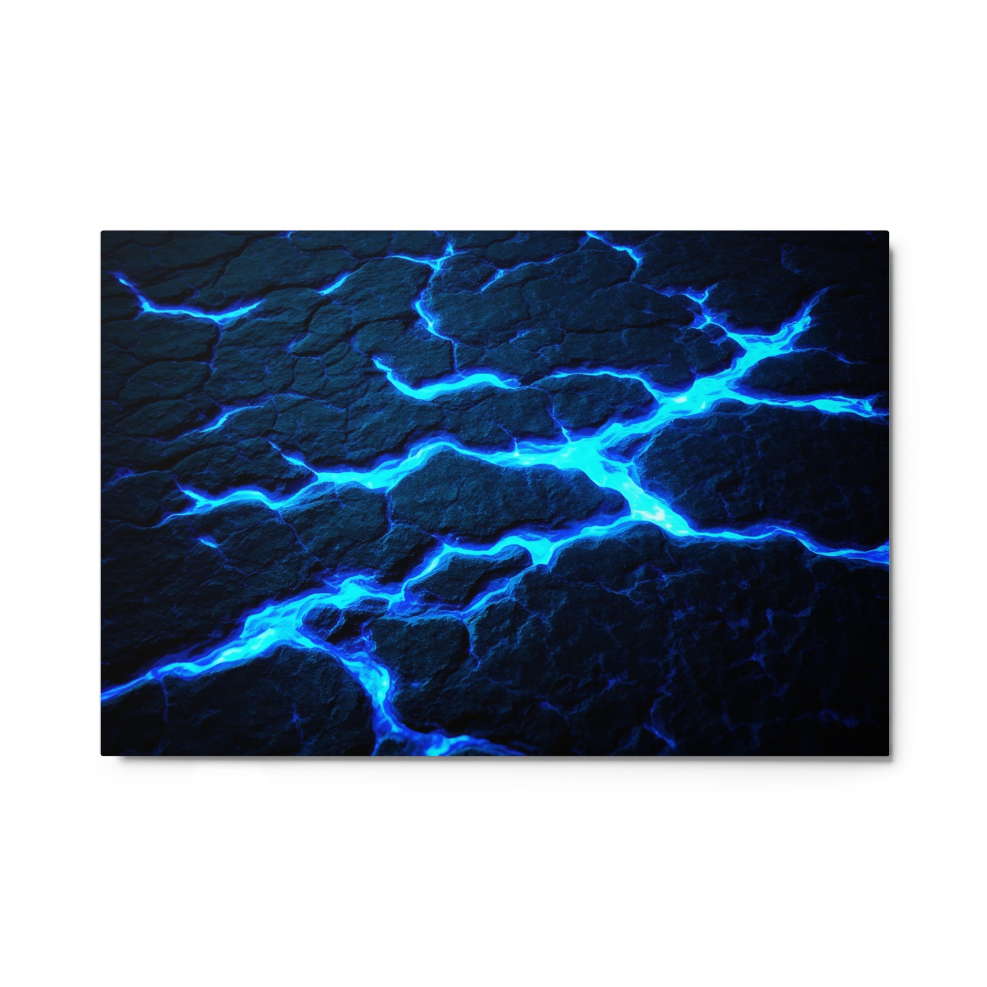 Dacite metal print shown in front view in 8 x 10 inch universal size