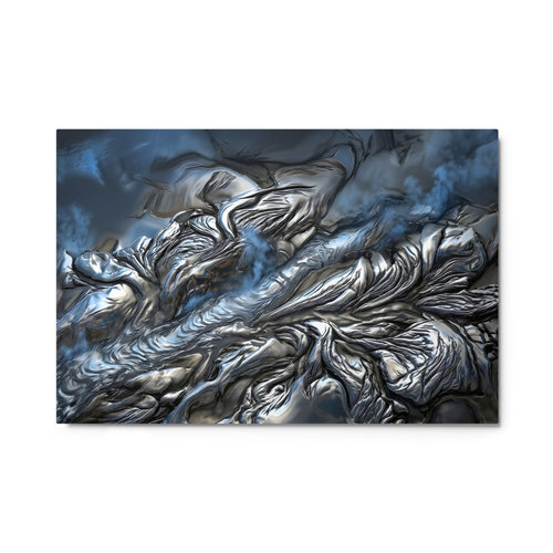 Andesite metal print shown in front view in 8 x 10 inch universal size