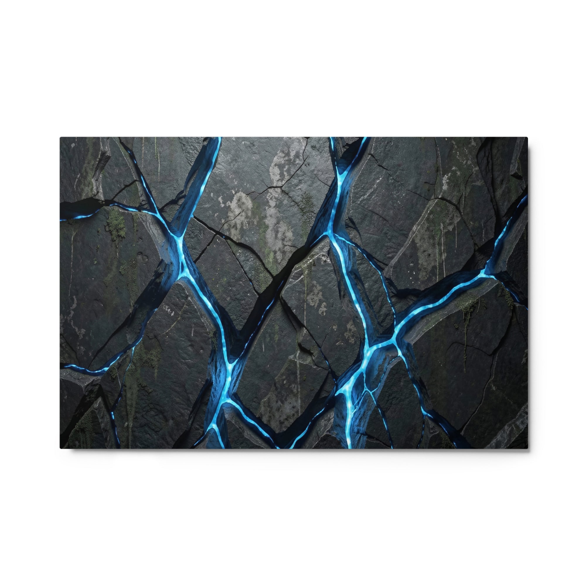 Igneous metal print product view in 24 x 36 inch statement piece