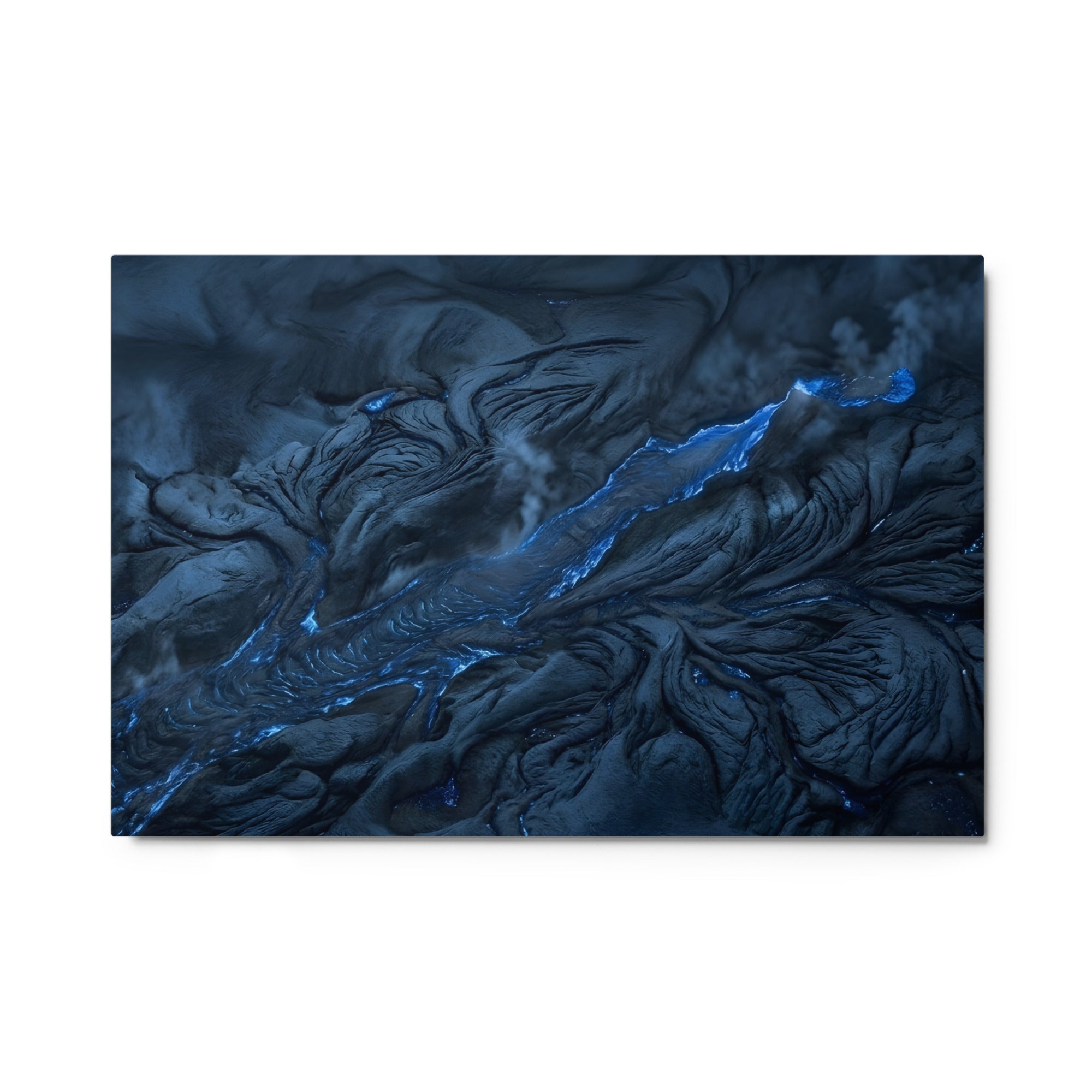 Vent wall art product image as a metal print in 11 x 14 inch universal size