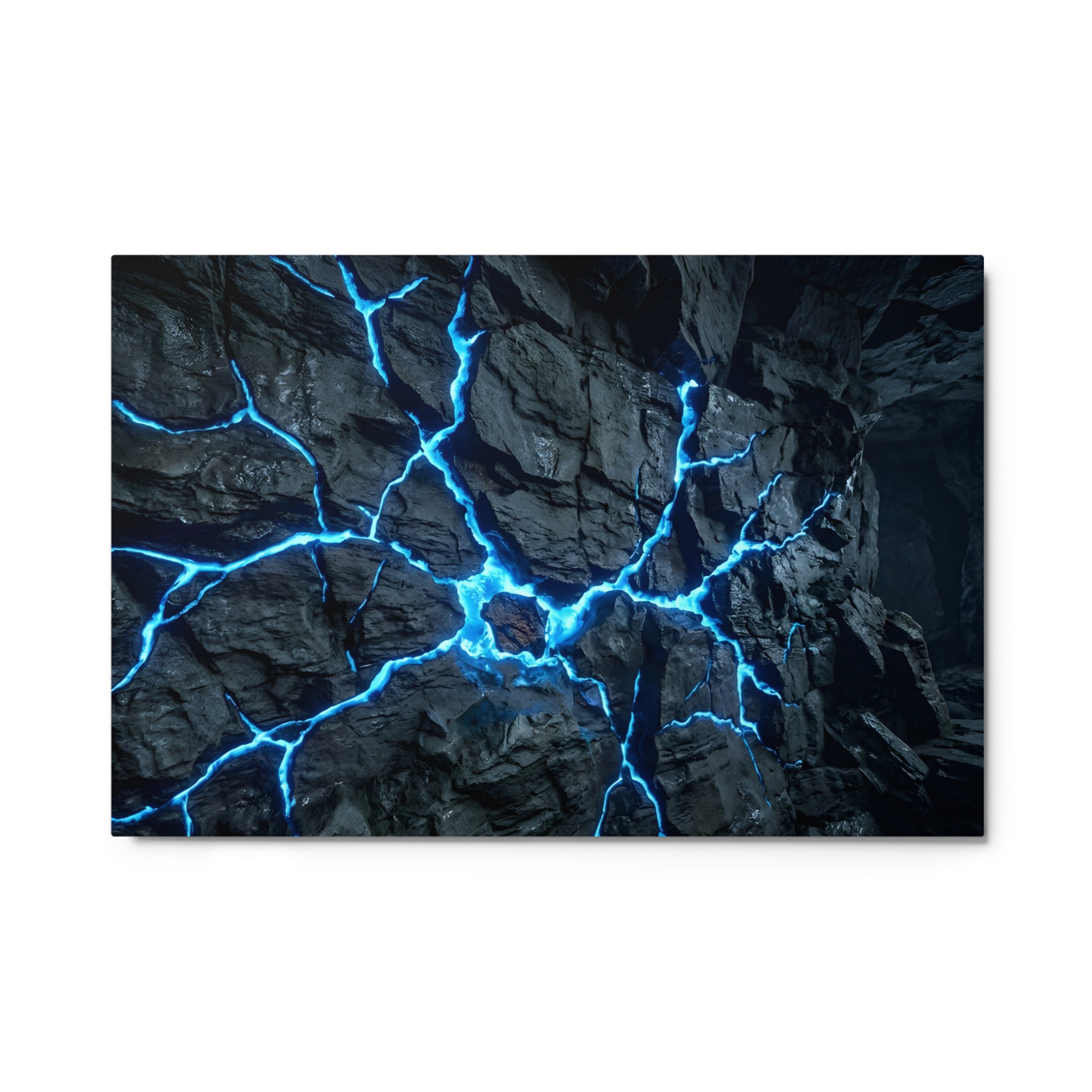 Vesicle wall art product image as a metal print in 11 x 14 inch universal size
