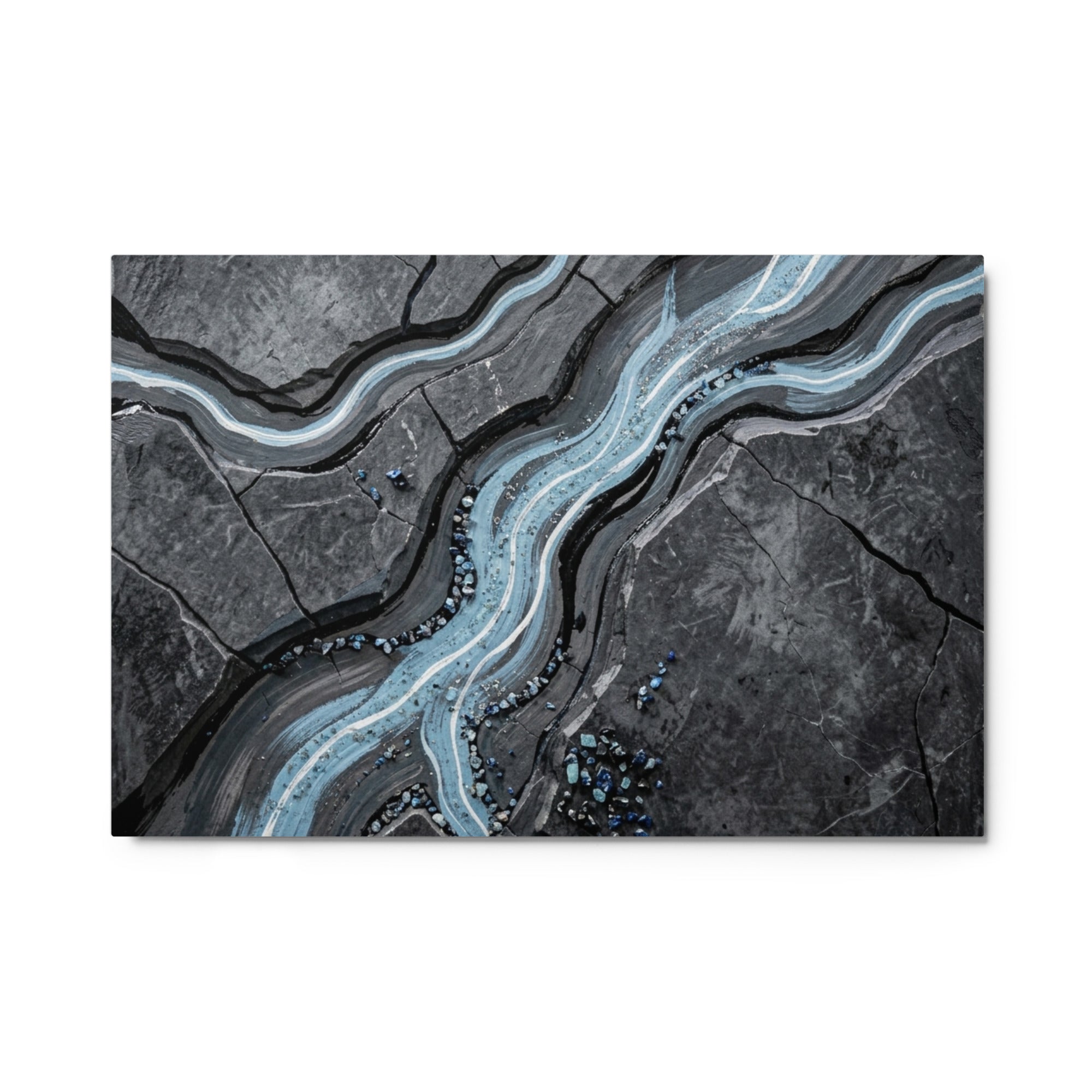 Viscosity wall art product image as a metal print in 11 x 14 inch universal size